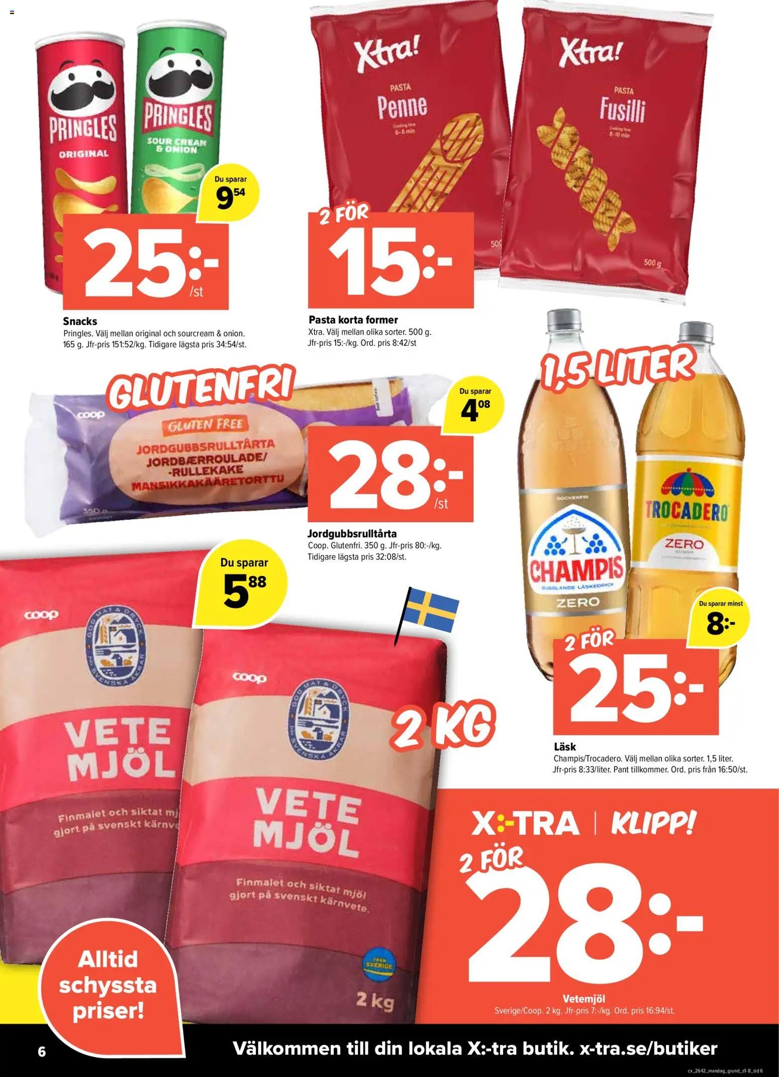 Coop X:-TRA erbjudanden