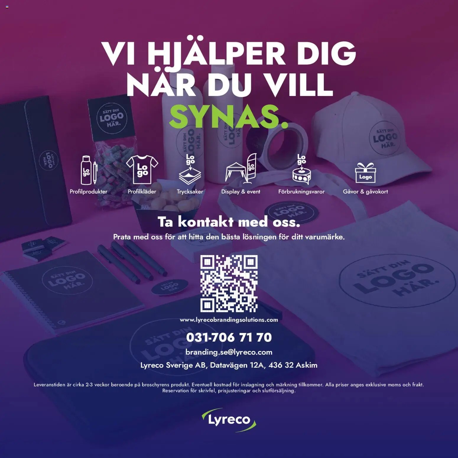 Lyreco - erbjudanden