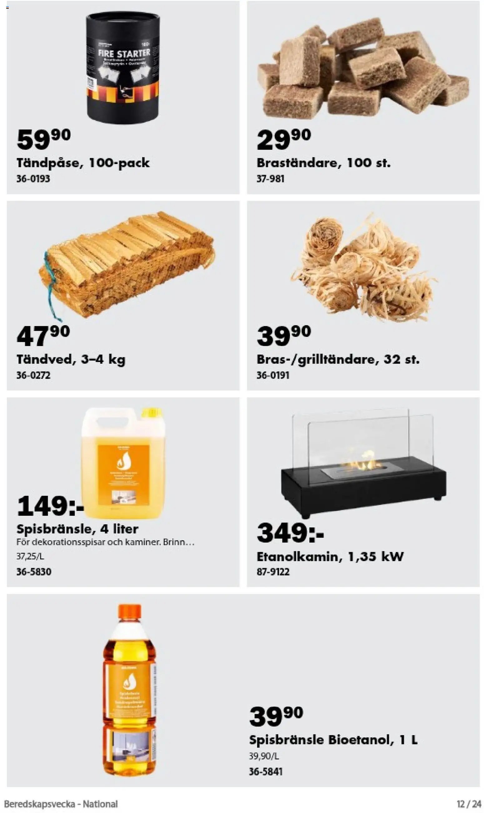 Biltema erbjudanden Beredskaps vecka