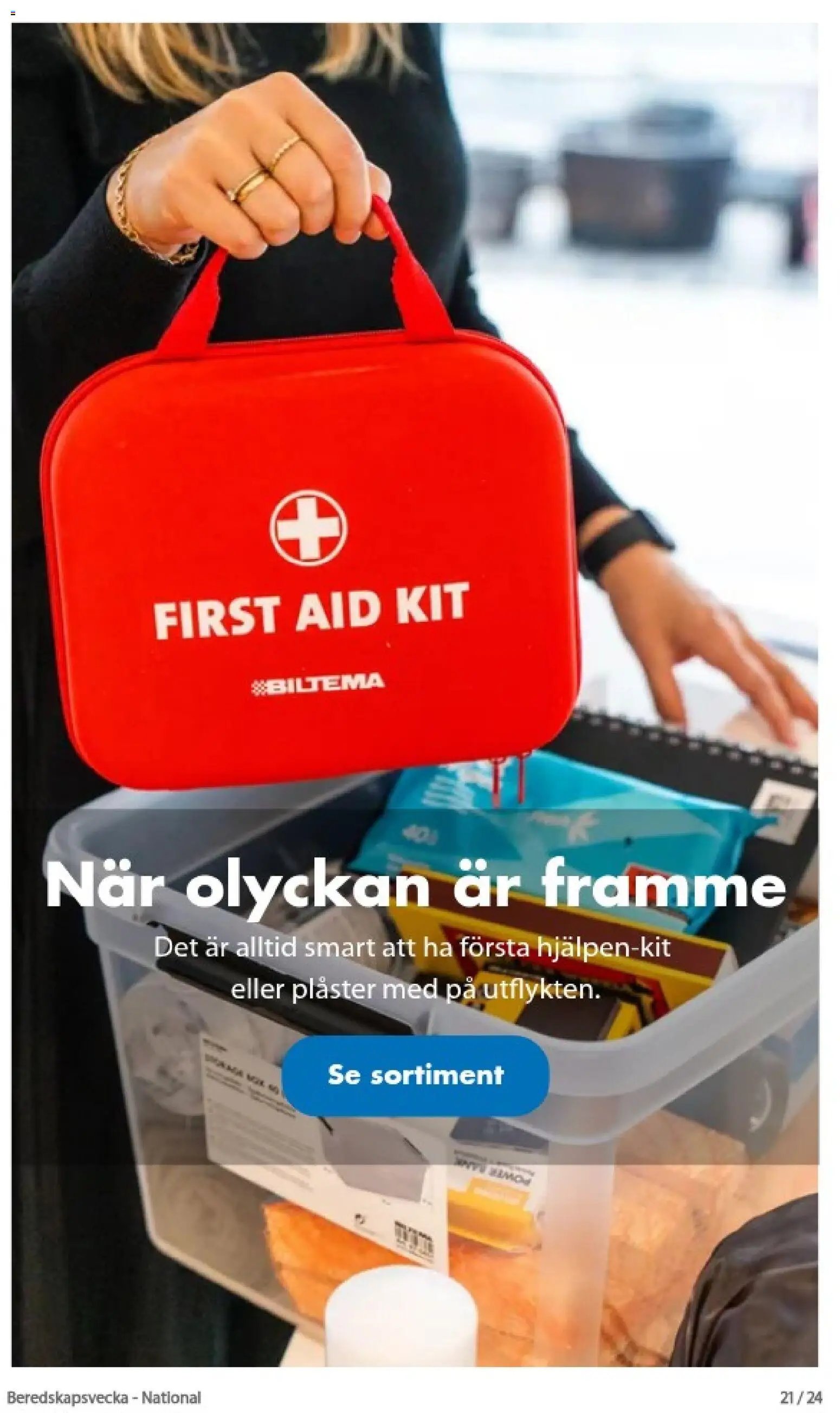 Biltema erbjudanden Beredskaps vecka