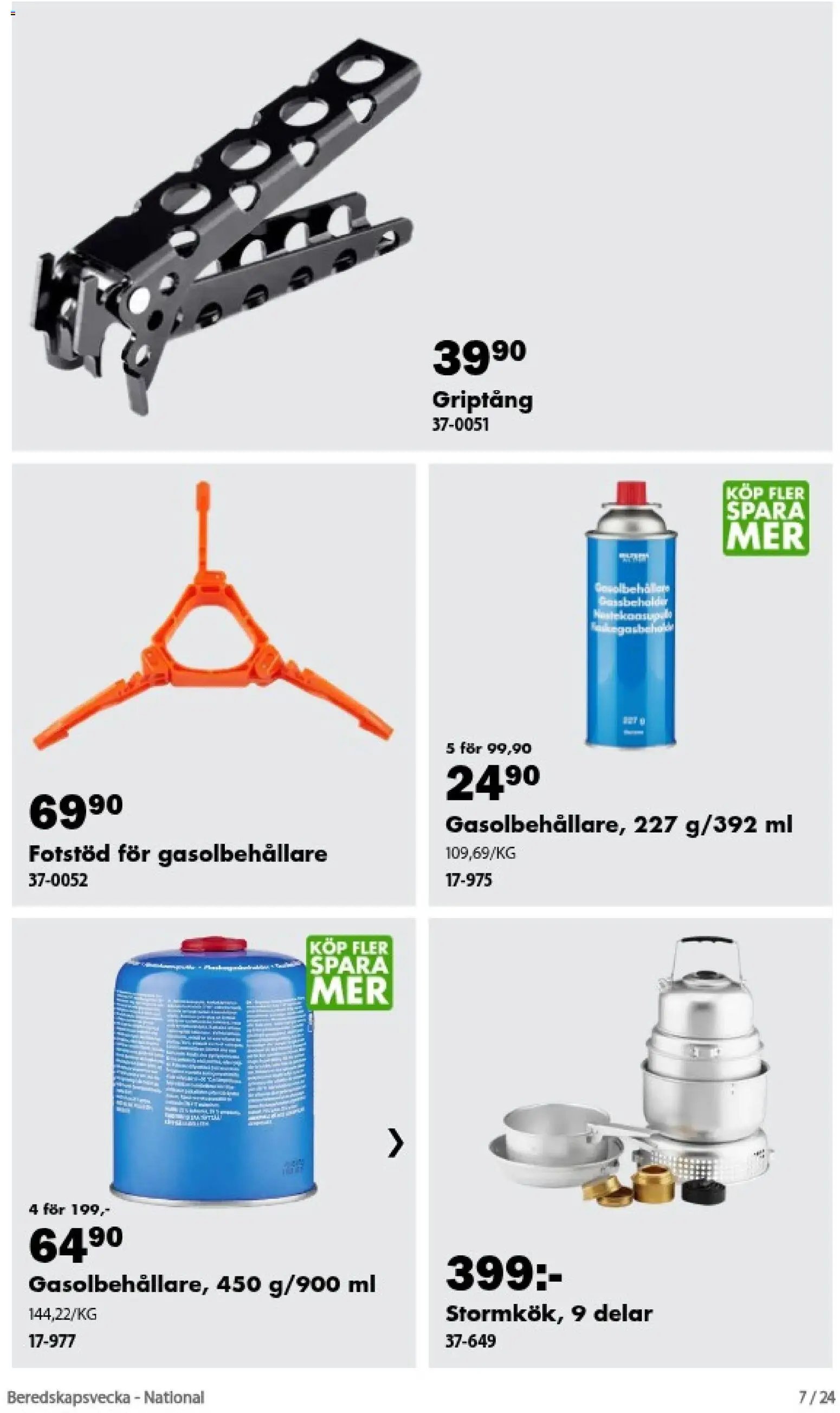 Biltema erbjudanden Beredskaps vecka
