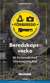 Biltema erbjudanden Beredskaps vecka