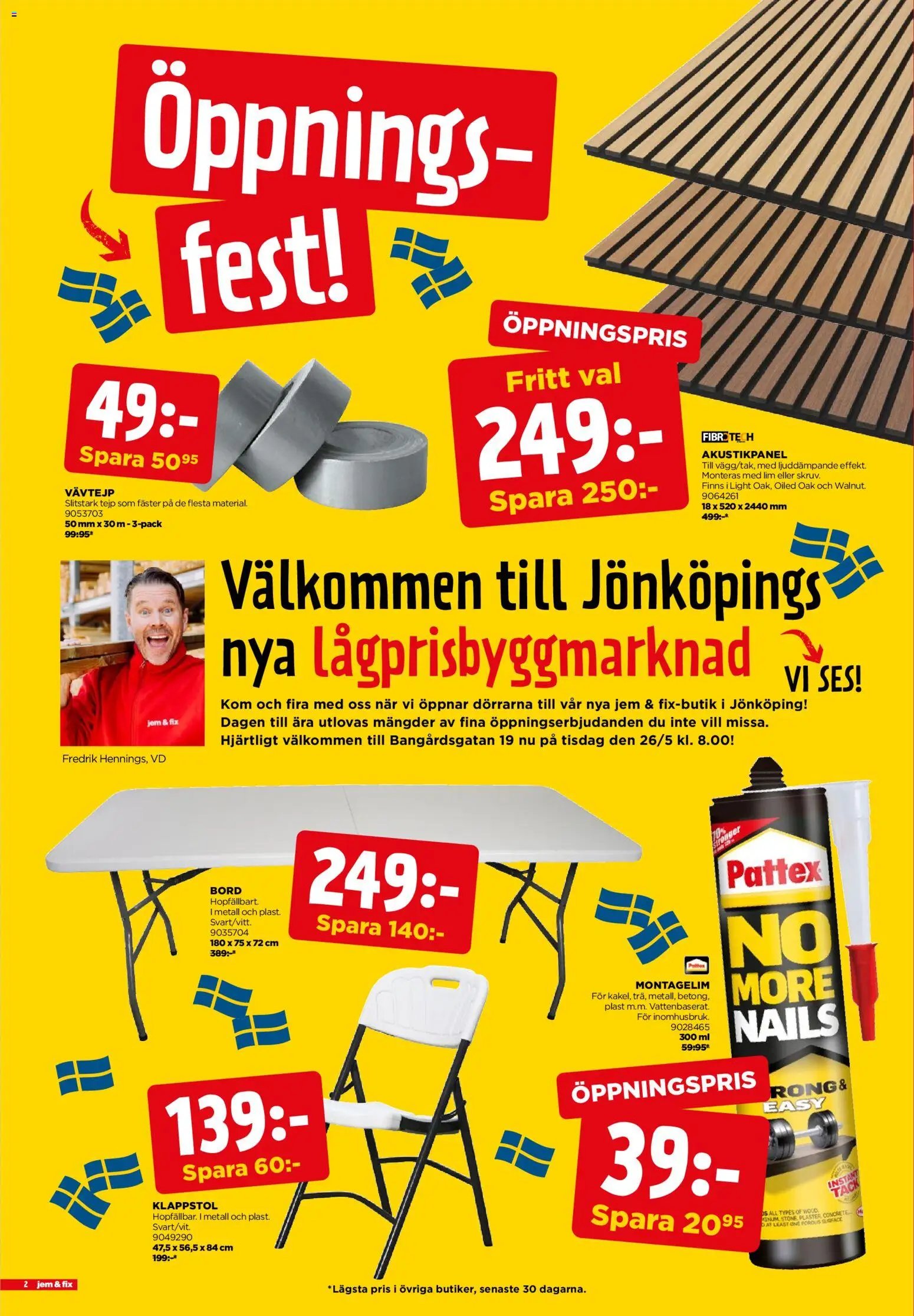 Jem & Fix erbjudanden
