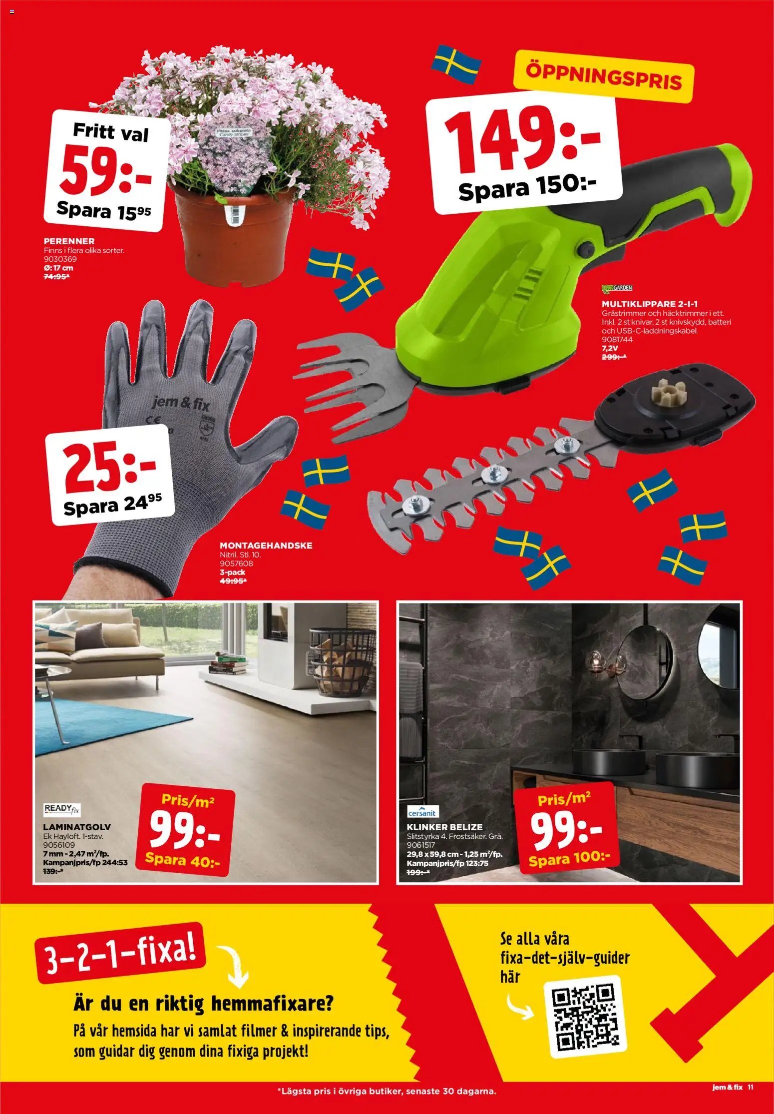 Jem & Fix erbjudanden