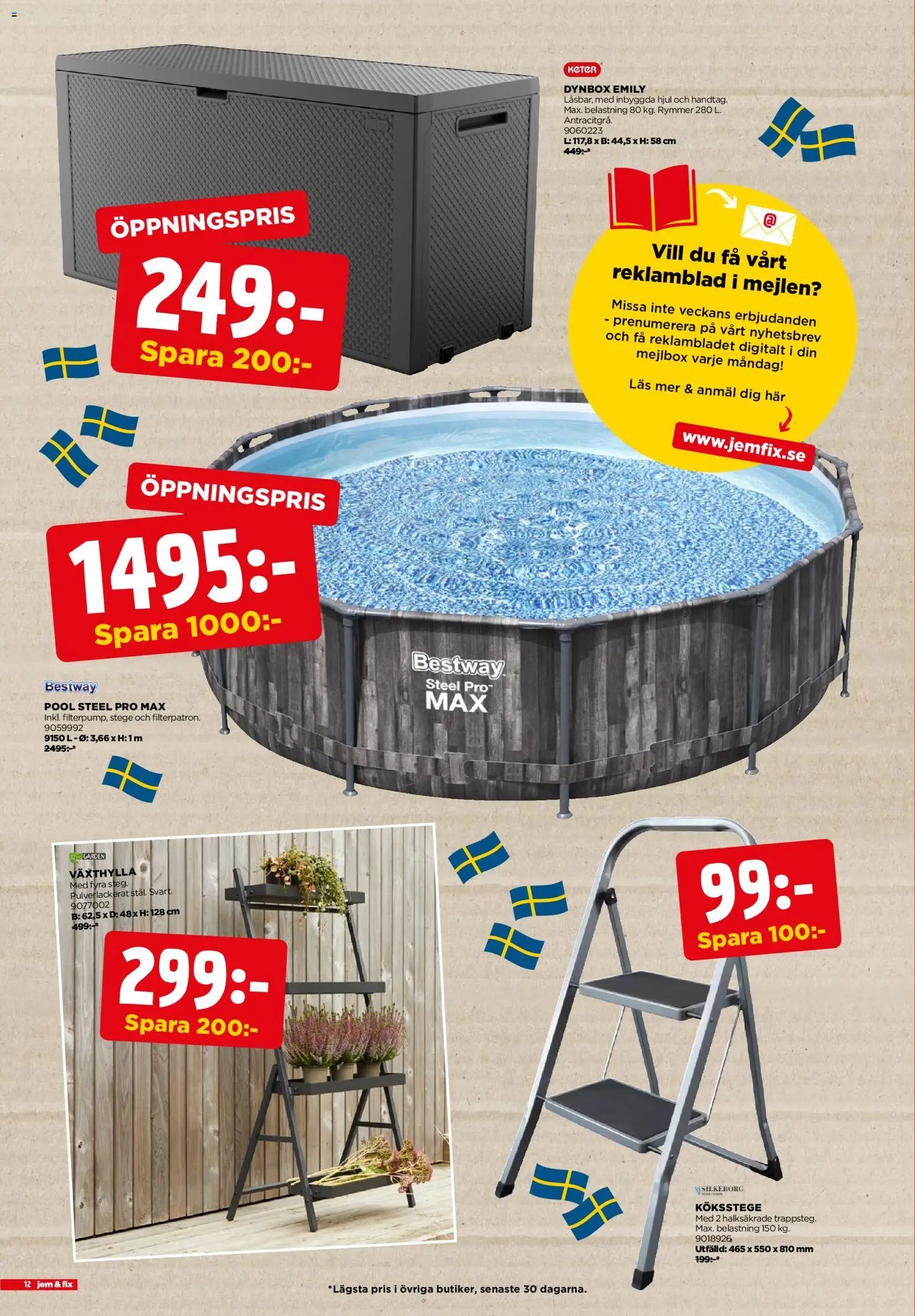 Jem & Fix erbjudanden