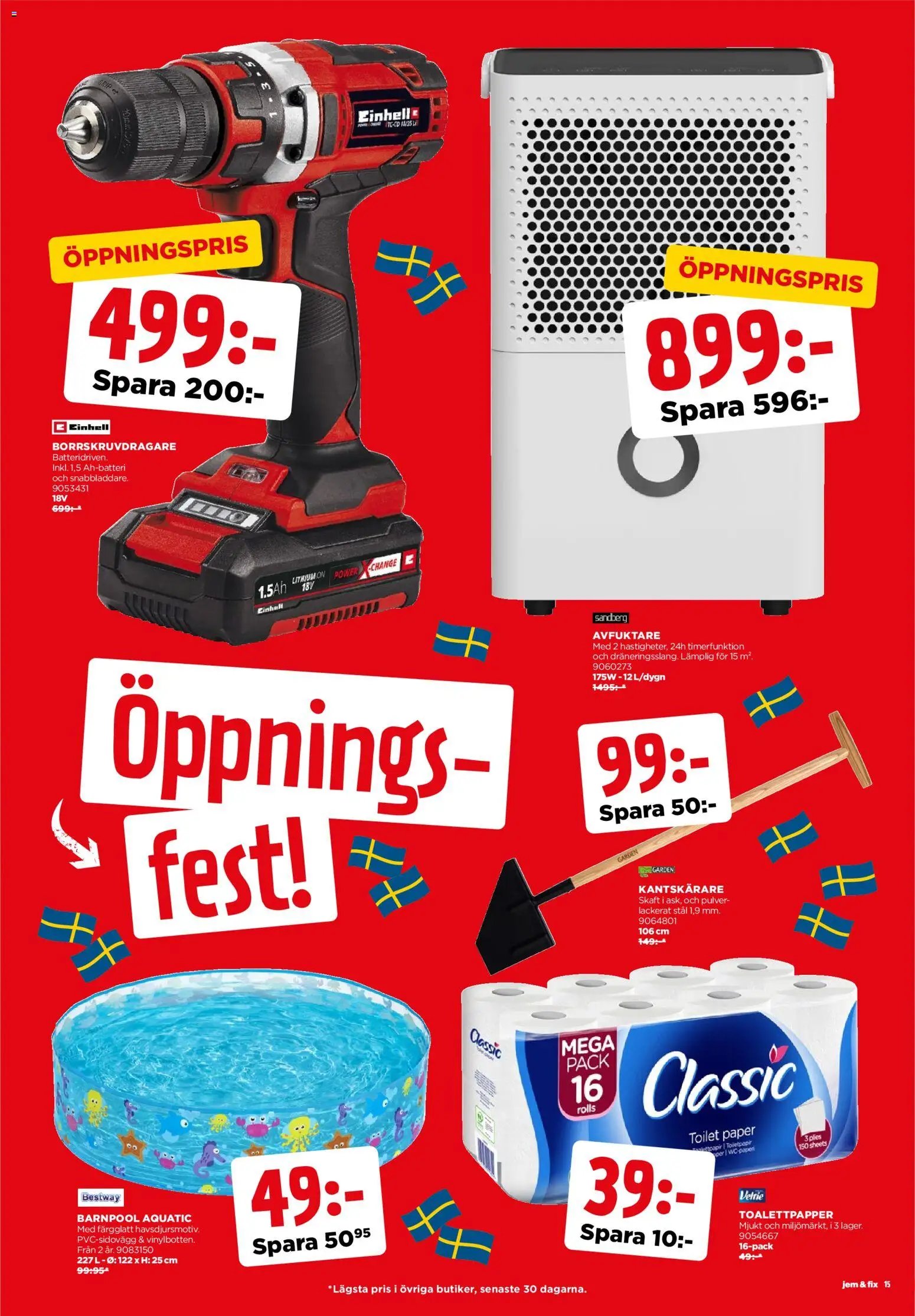 Jem & Fix erbjudanden