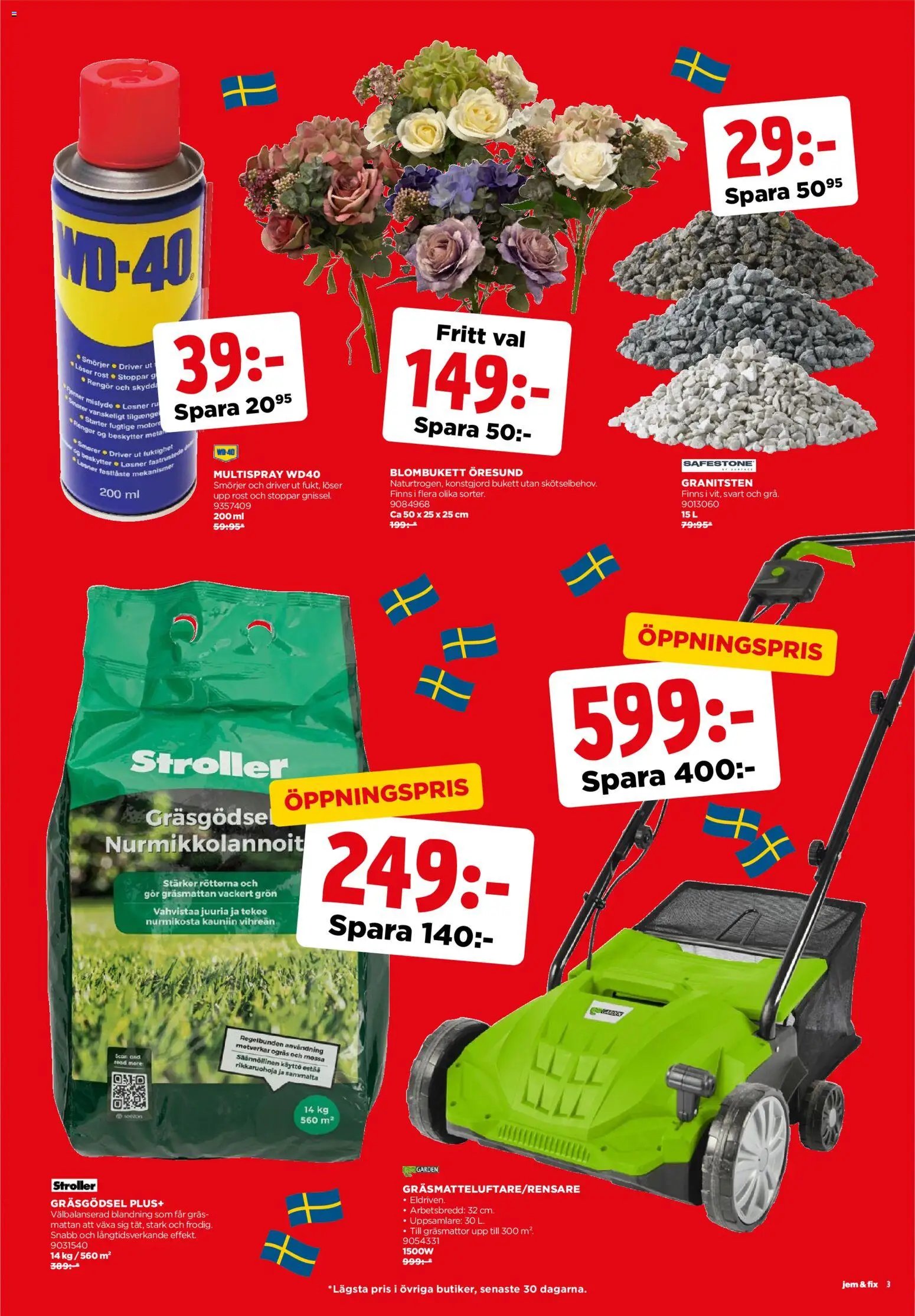 Jem & Fix erbjudanden