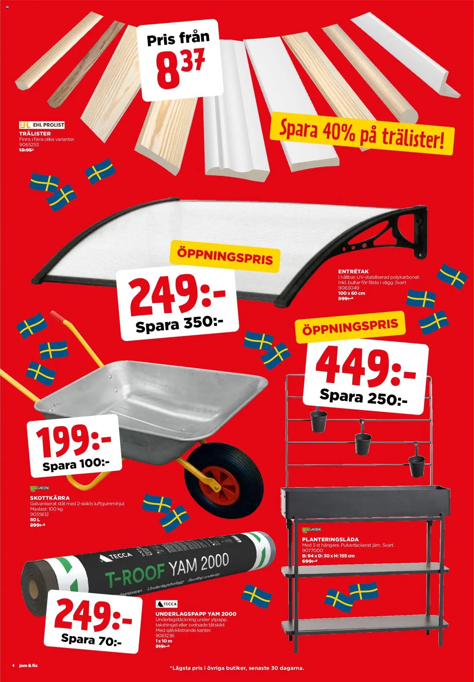 Jem & Fix erbjudanden