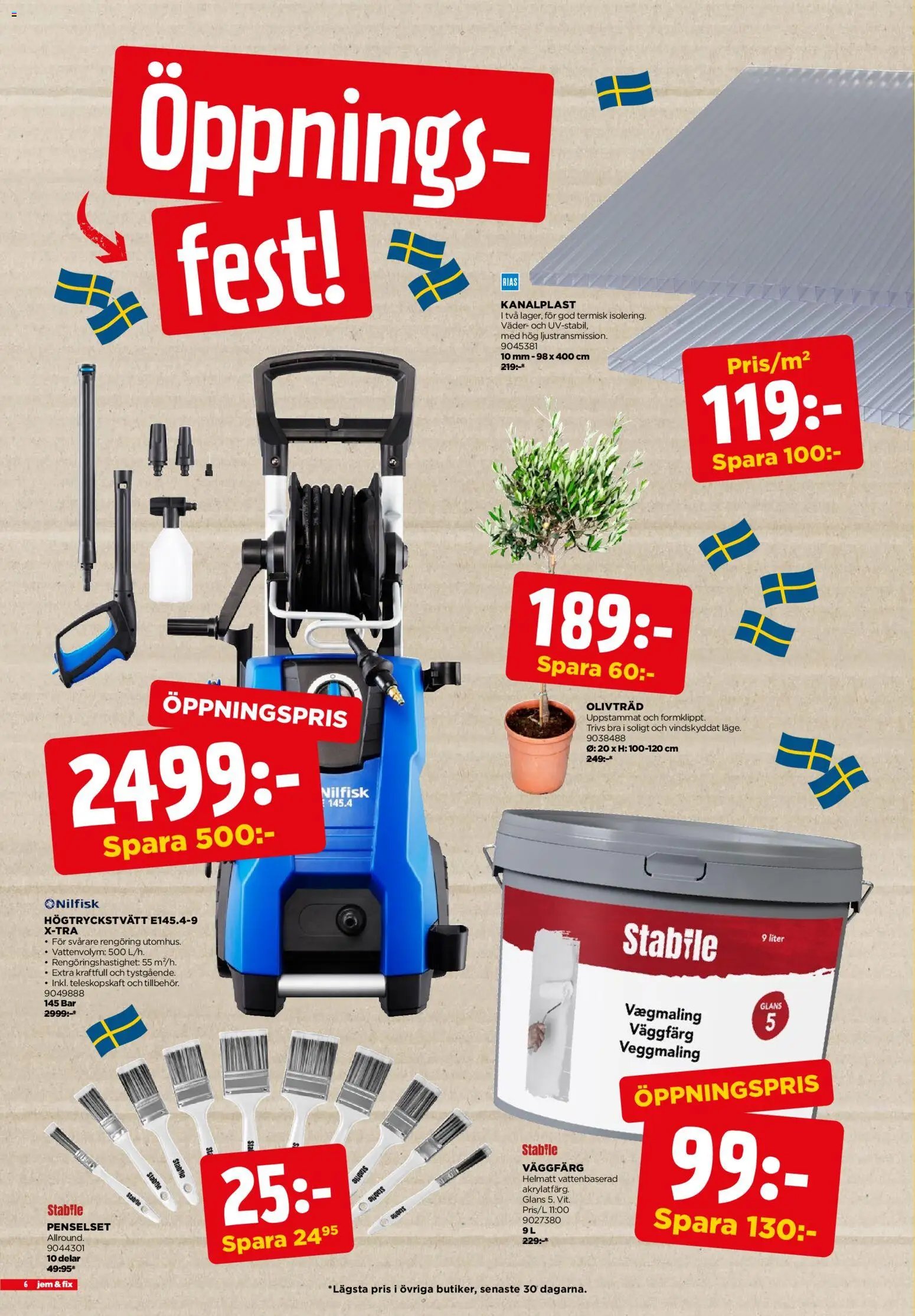 Jem & Fix erbjudanden