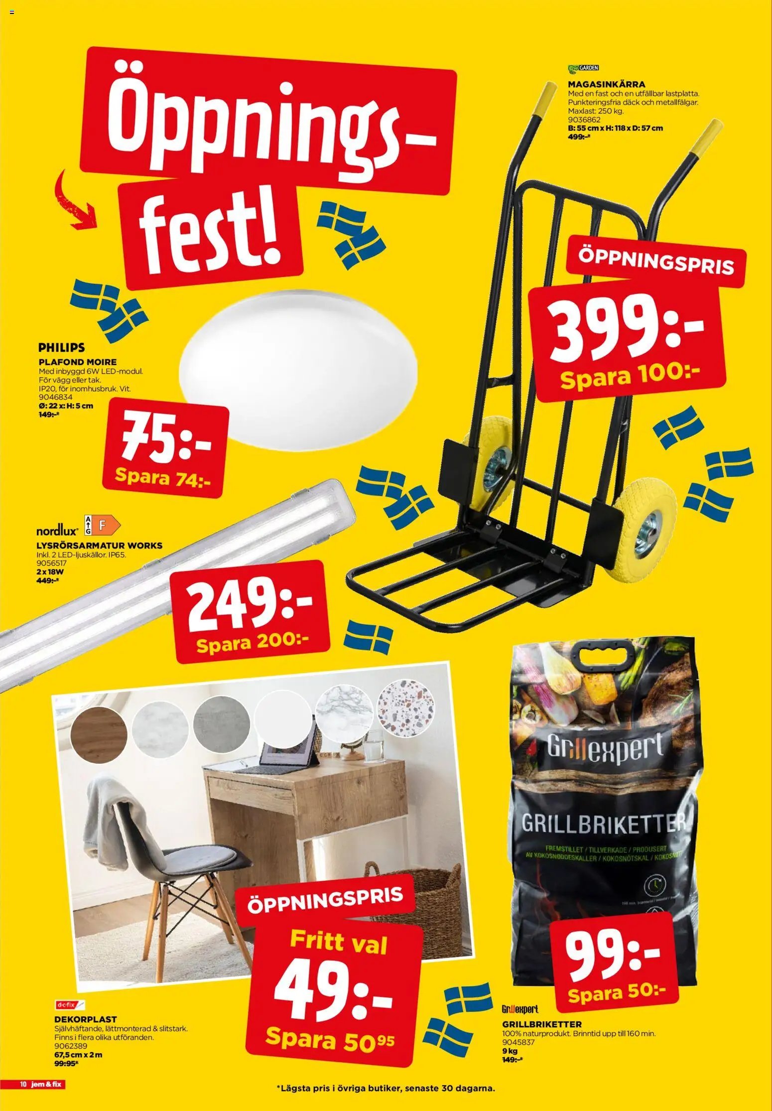 Jem & Fix erbjudanden