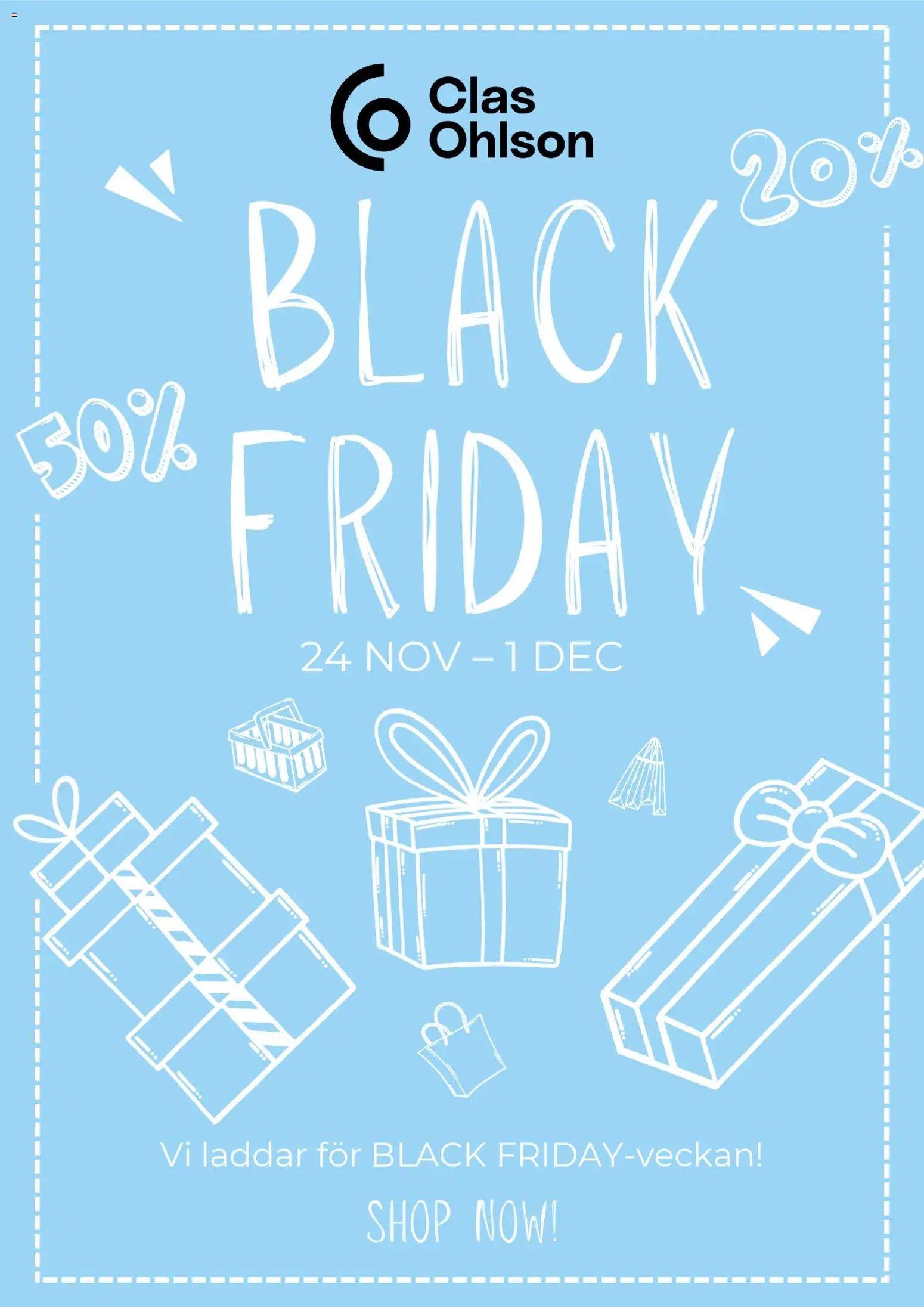 Clas Ohlson - Black Friday