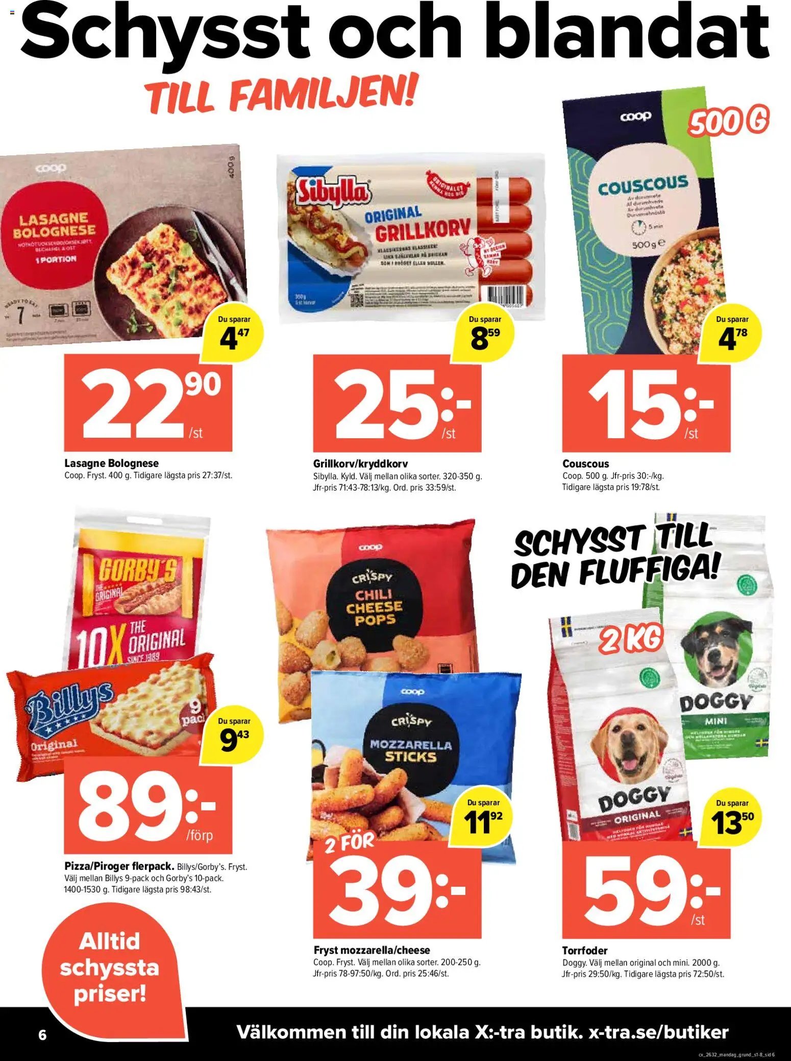 Coop X:-TRA erbjudanden