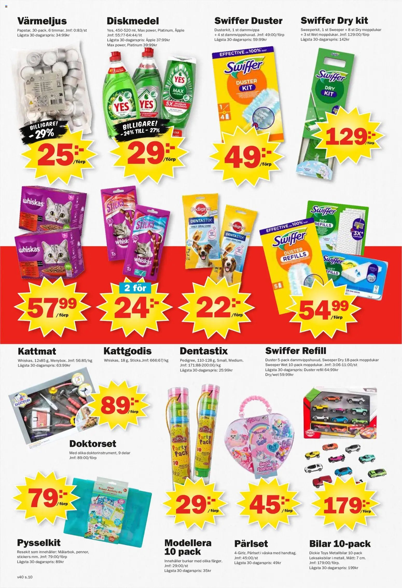 Pekås erbjudanden
