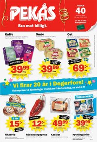 Pekås erbjudanden