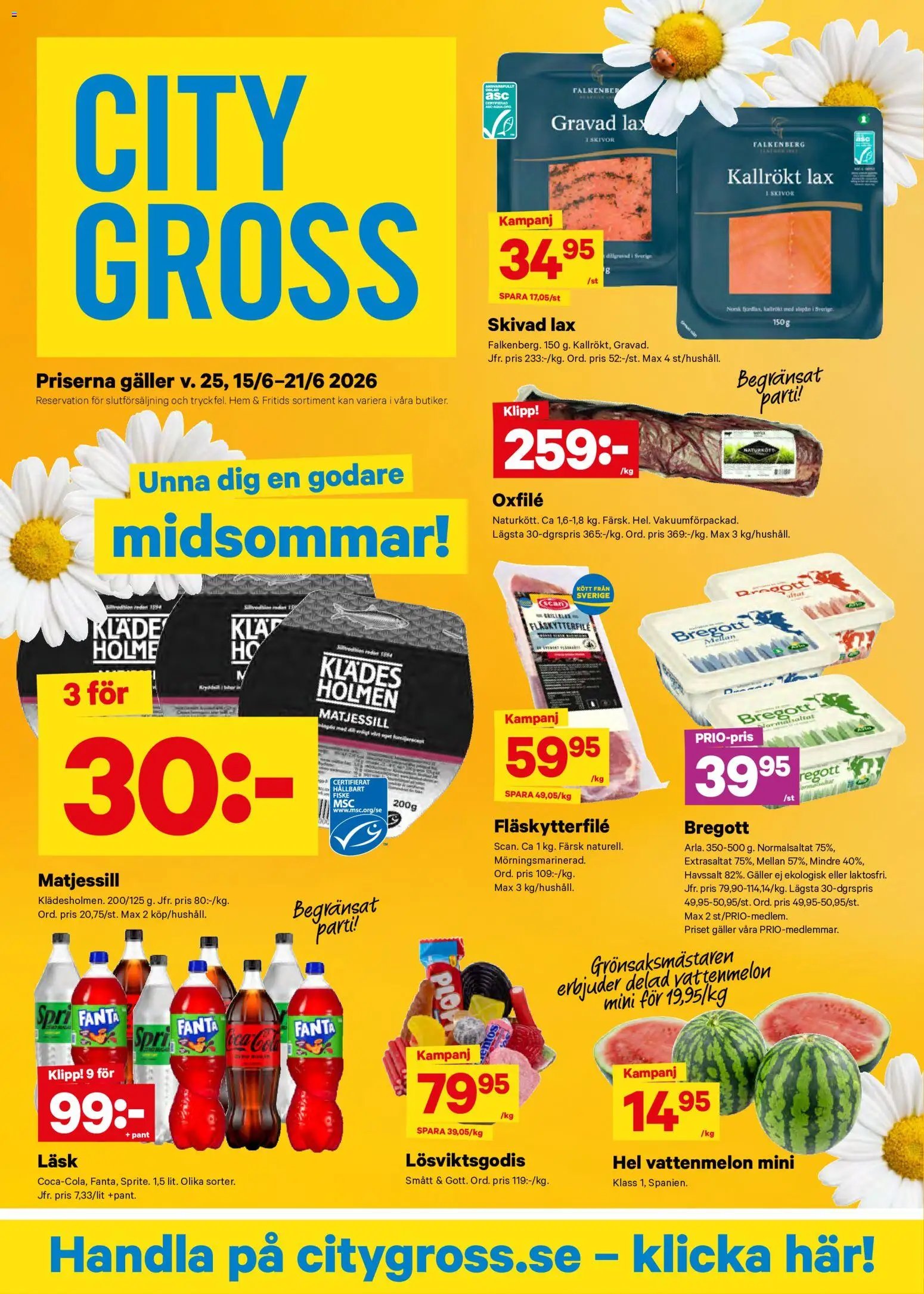 City Gross erbjudanden
