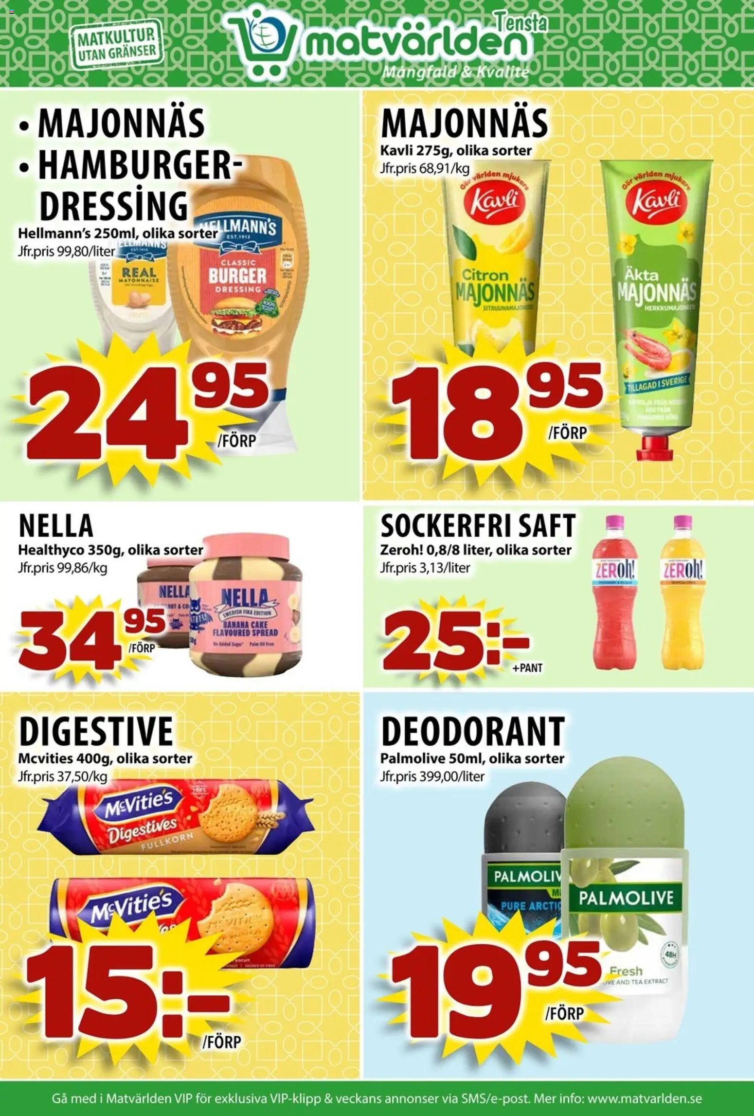 Matvärlden erbjudanden