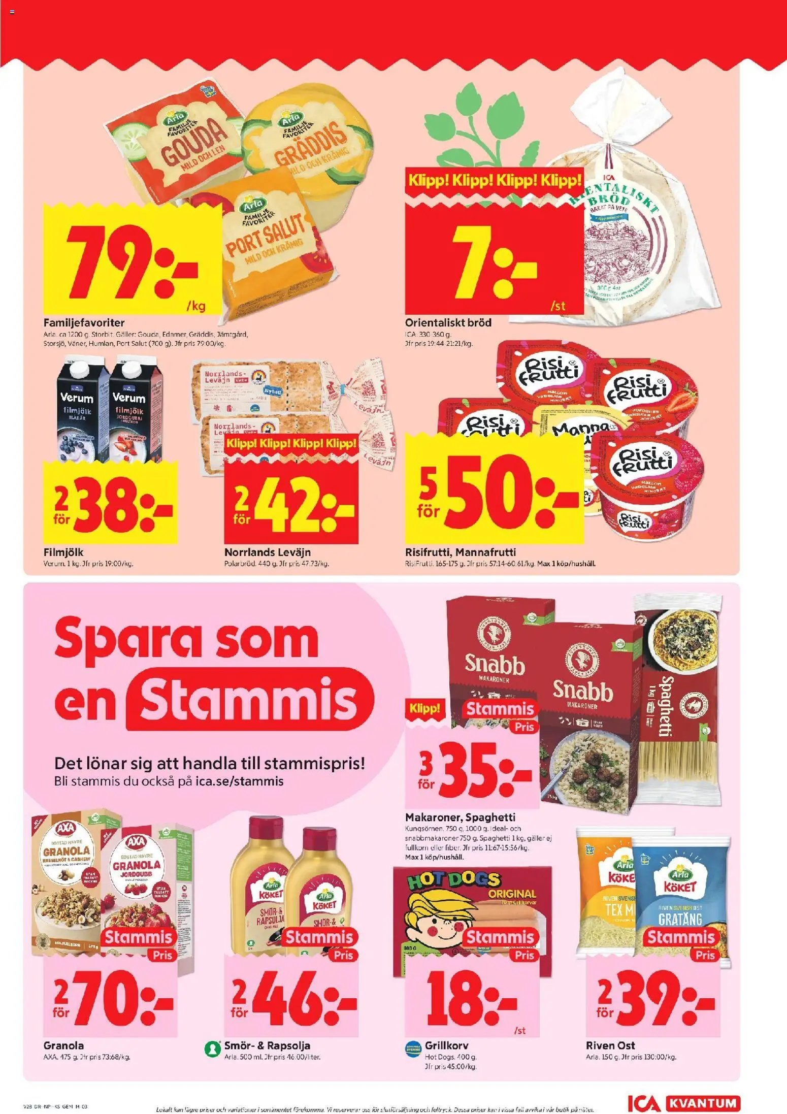 ICA Kvantum erbjudanden