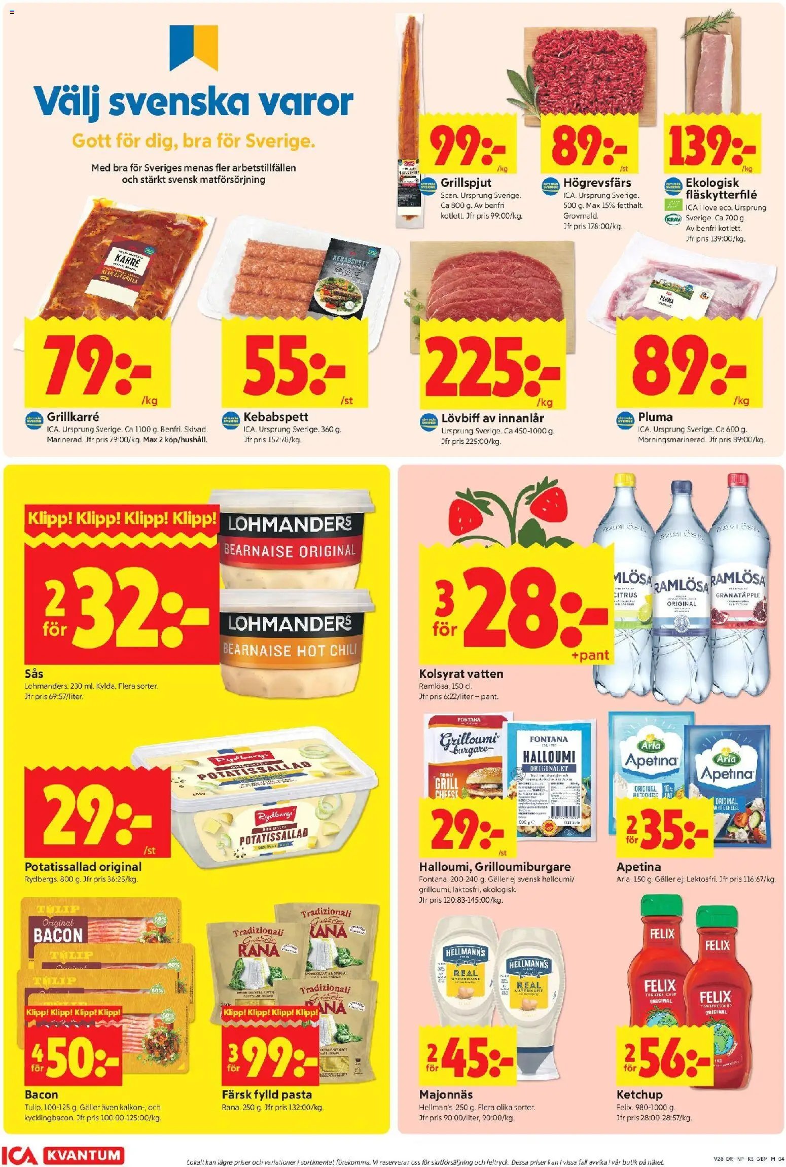 ICA Kvantum erbjudanden