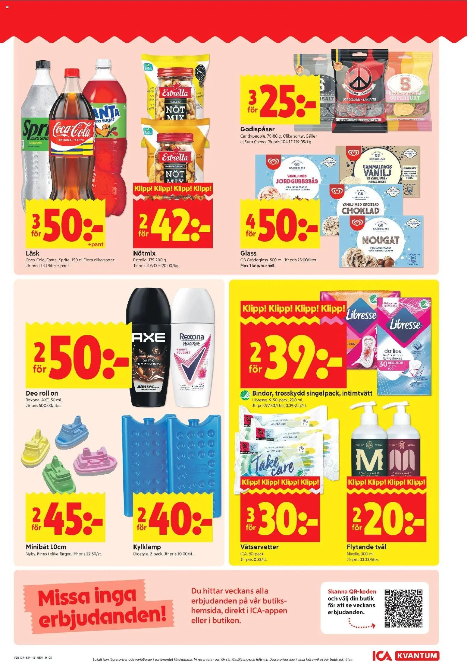 ICA Kvantum erbjudanden