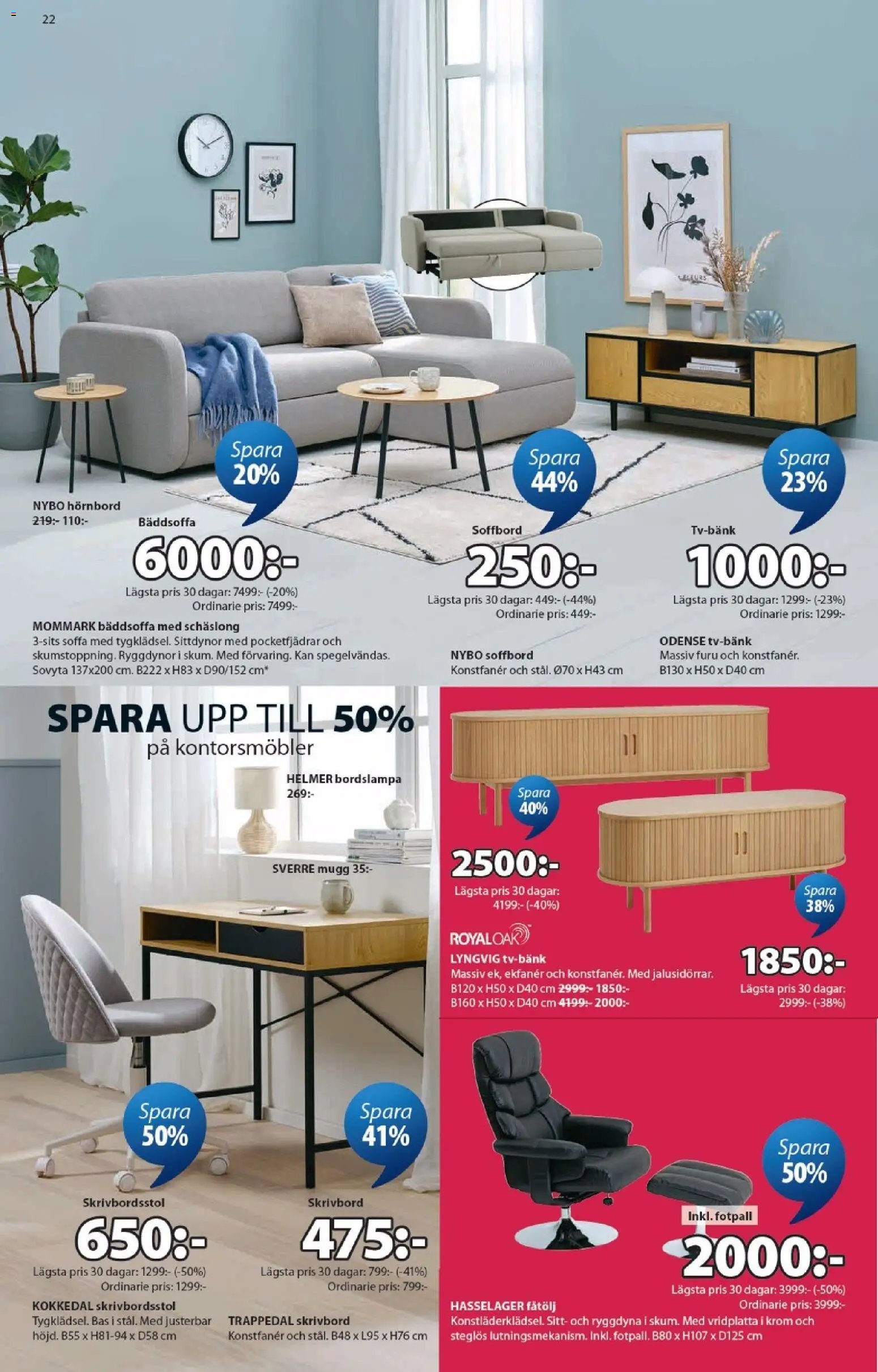 JYSK erbjudanden