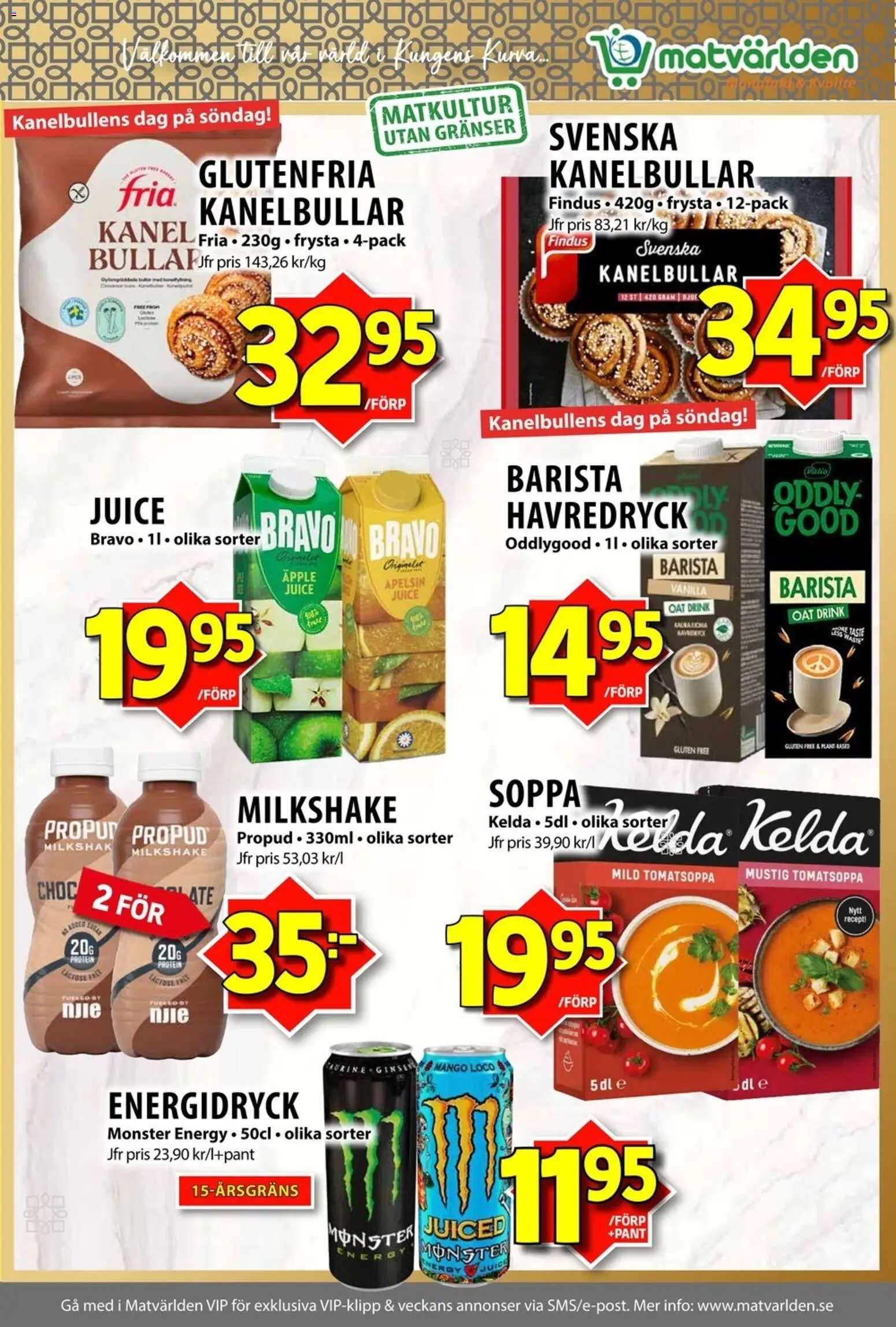 Matvärlden erbjudanden