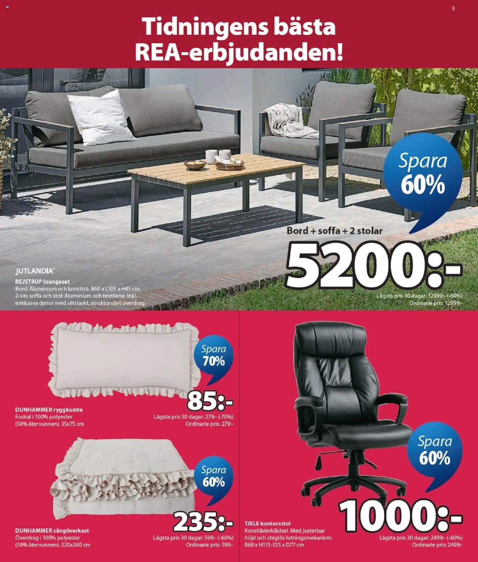 JYSK erbjudanden