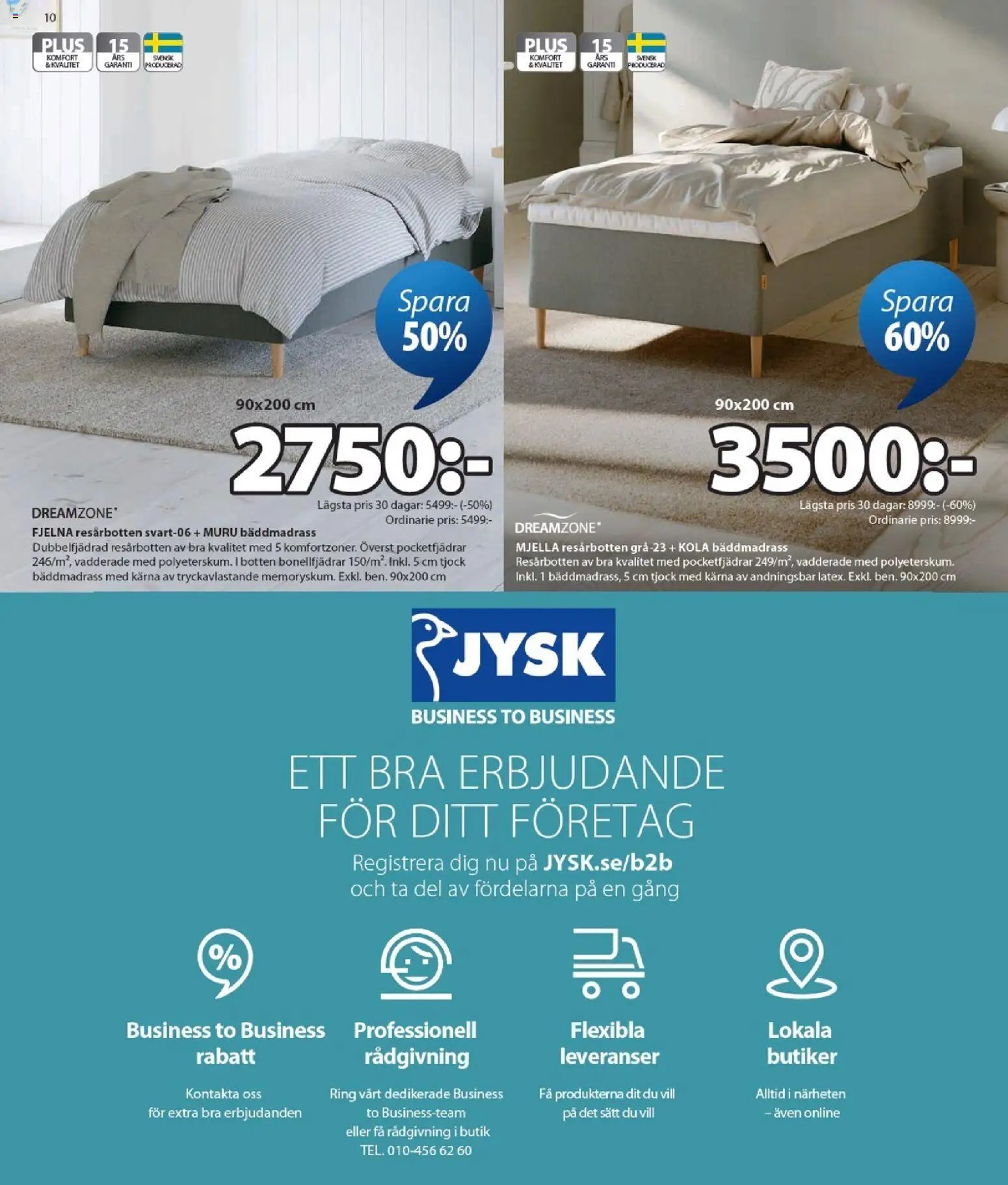 JYSK erbjudanden