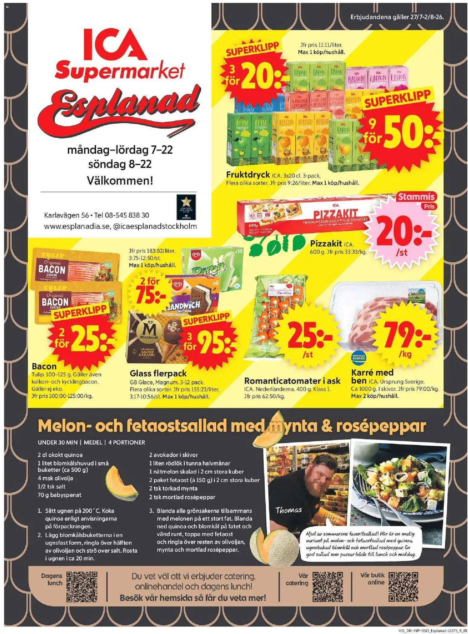 ICA Supermarket - Aktuella erbjudanden