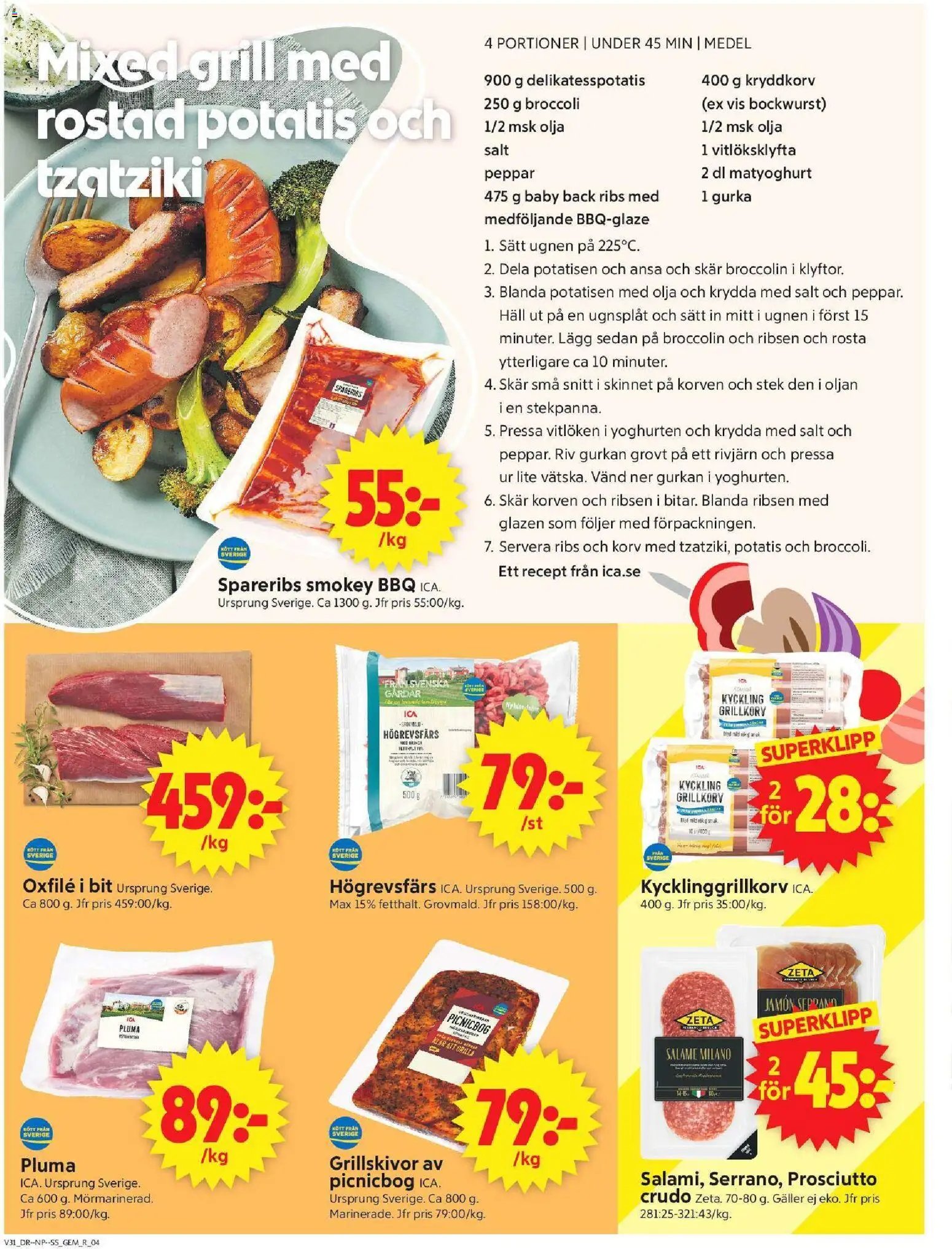 ICA Supermarket - Aktuella erbjudanden