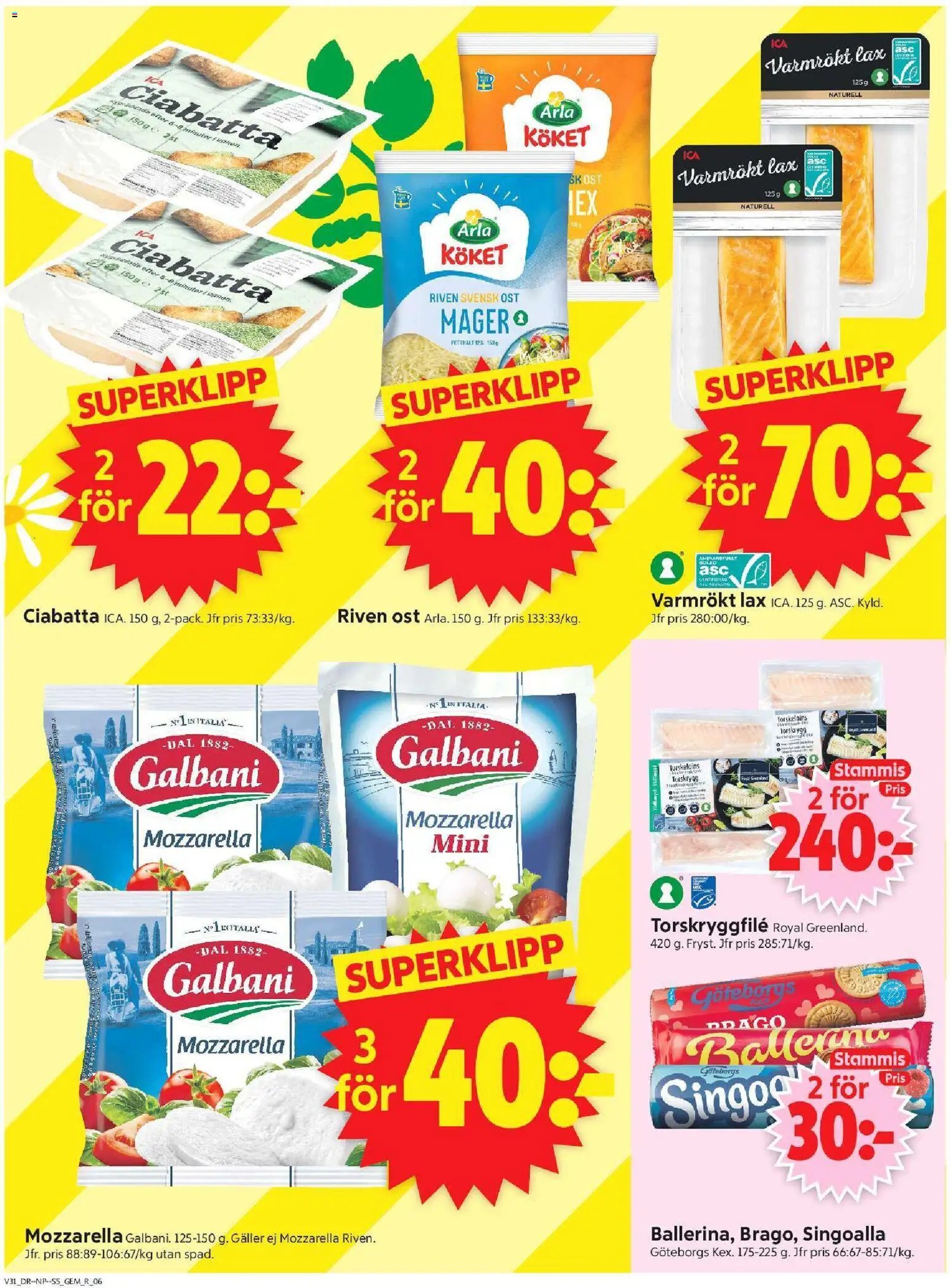 ICA Supermarket - Aktuella erbjudanden