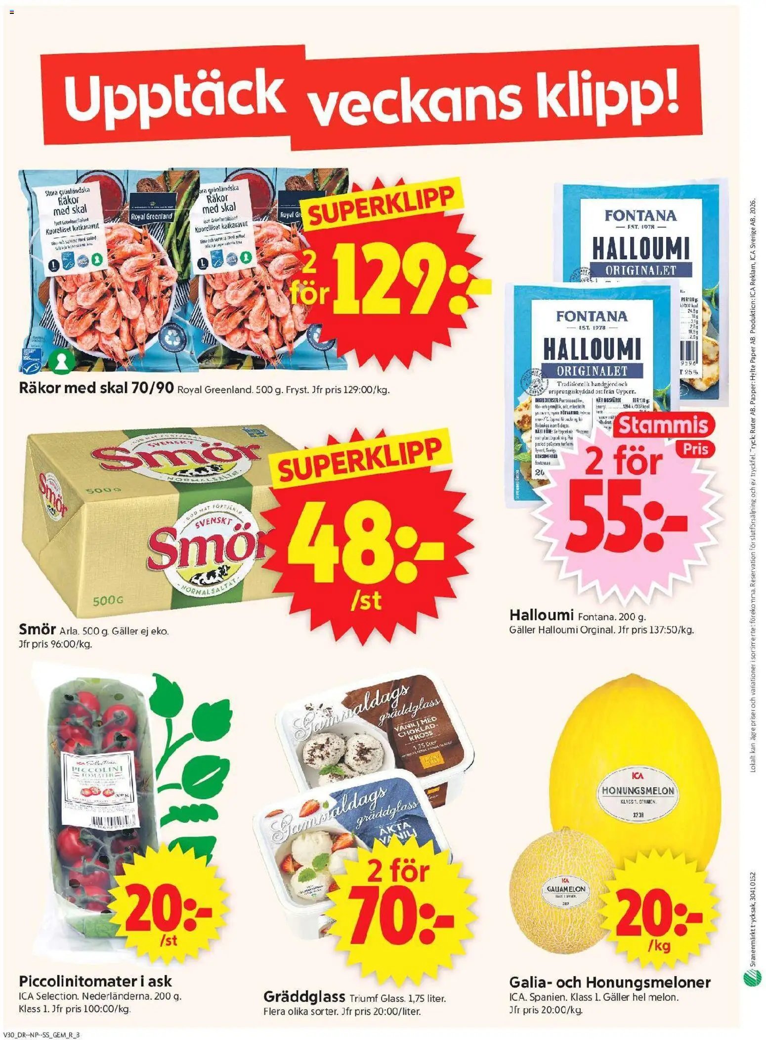 ICA Supermarket erbjudanden