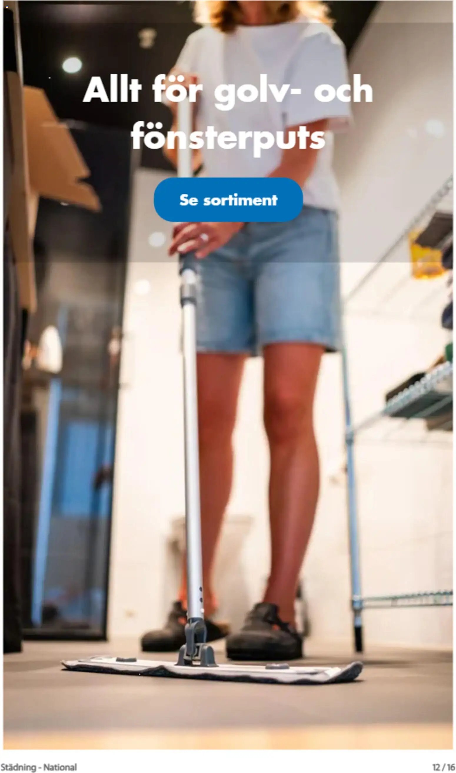Biltema erbjudanden städning