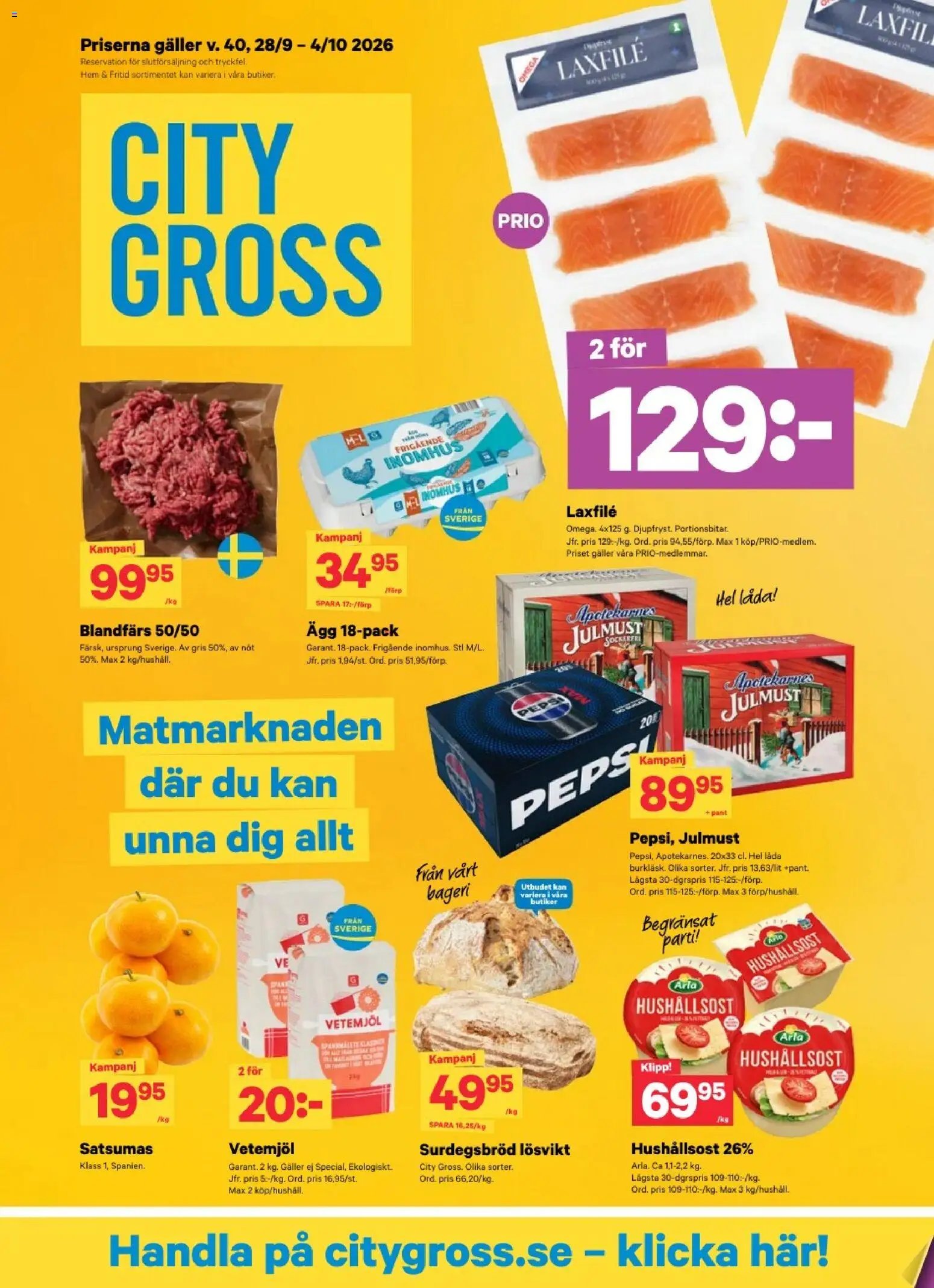 City Gross erbjudanden