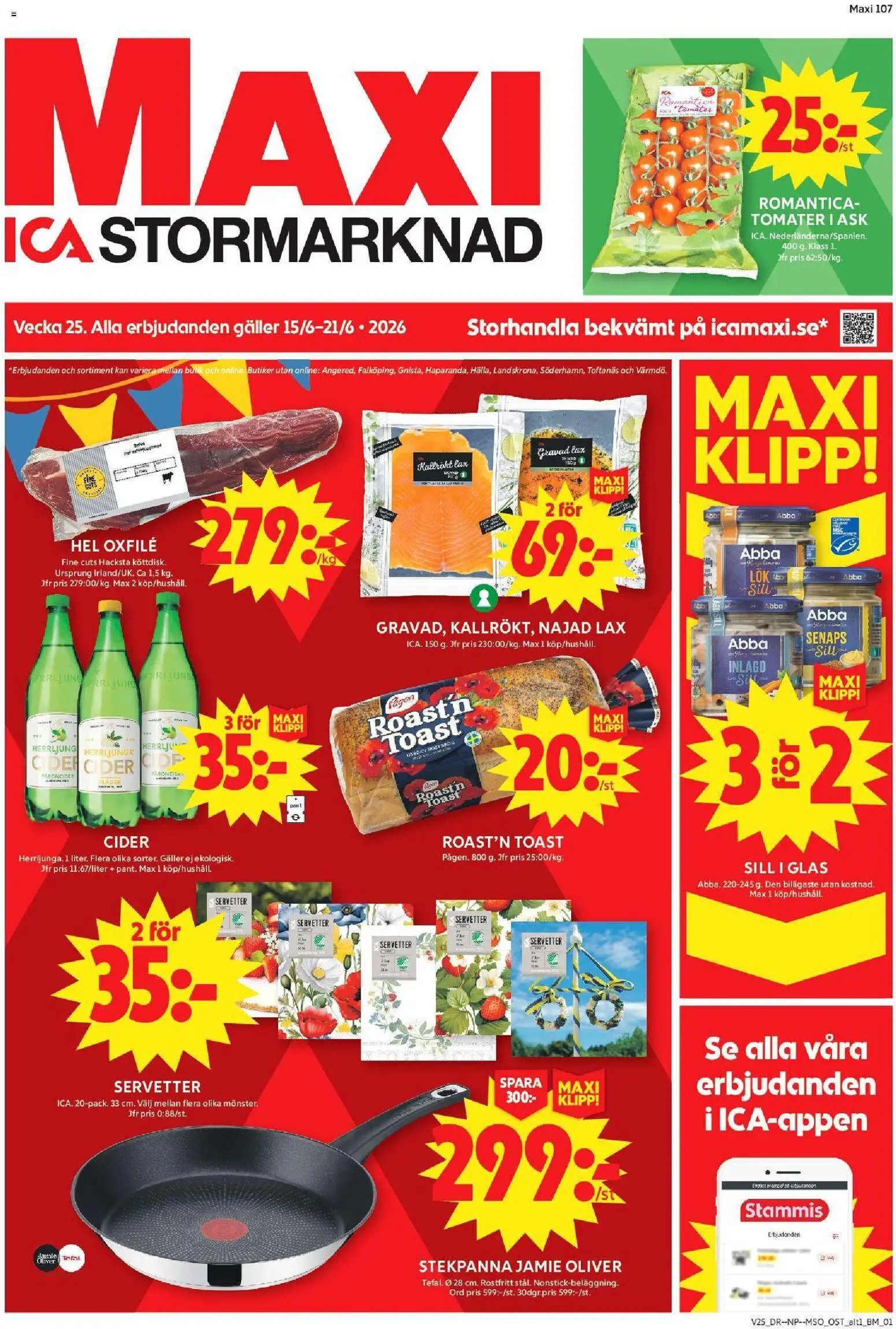 ICA Maxi erbjudanden