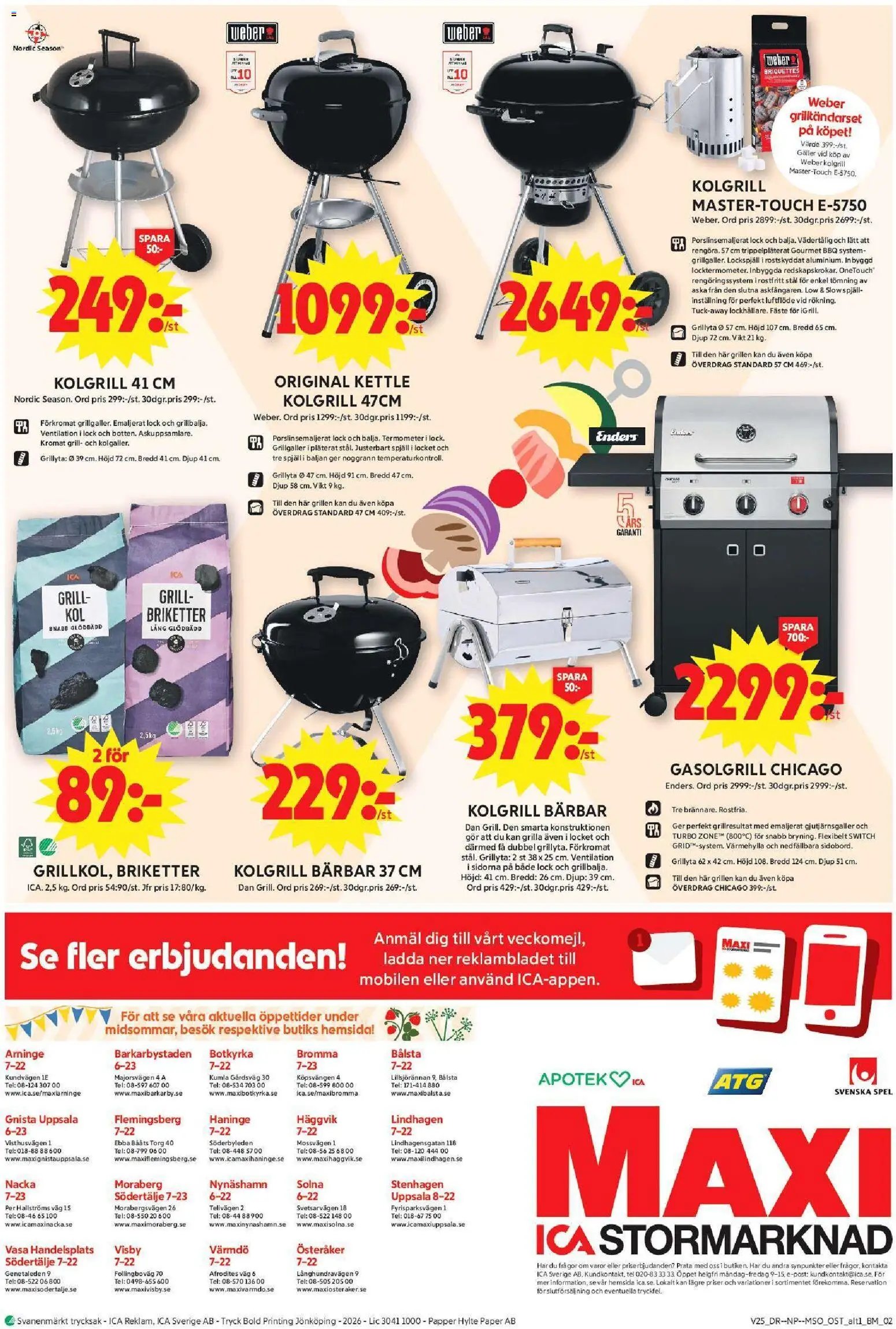 ICA Maxi erbjudanden
