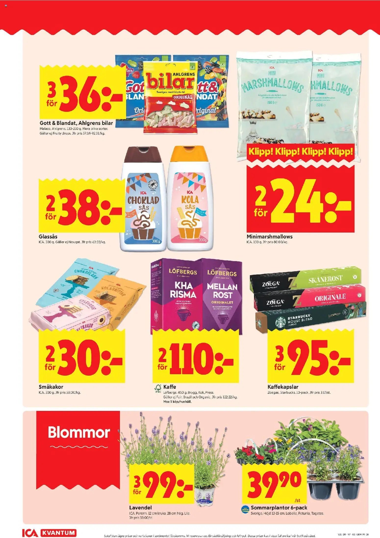 ICA Kvantum erbjudanden