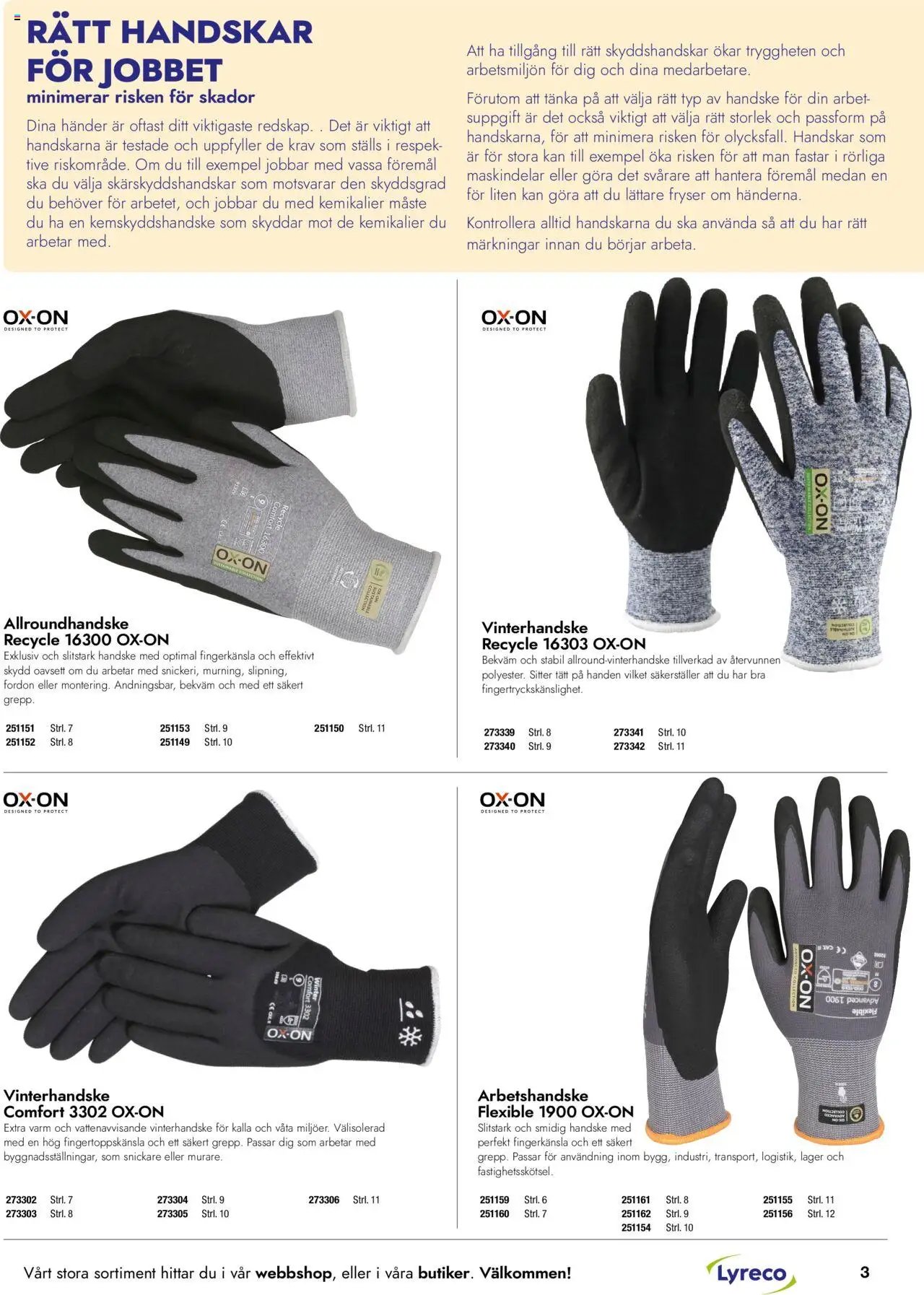 Lyreco - Skydd och säkerhet