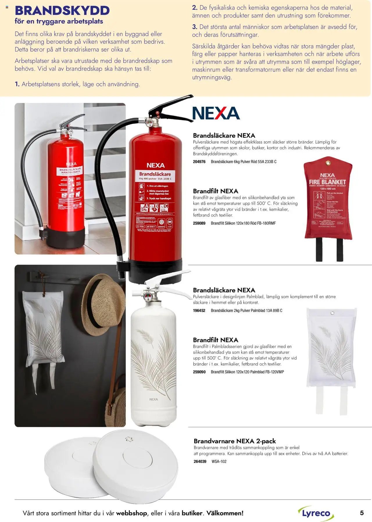 Lyreco - Skydd och säkerhet