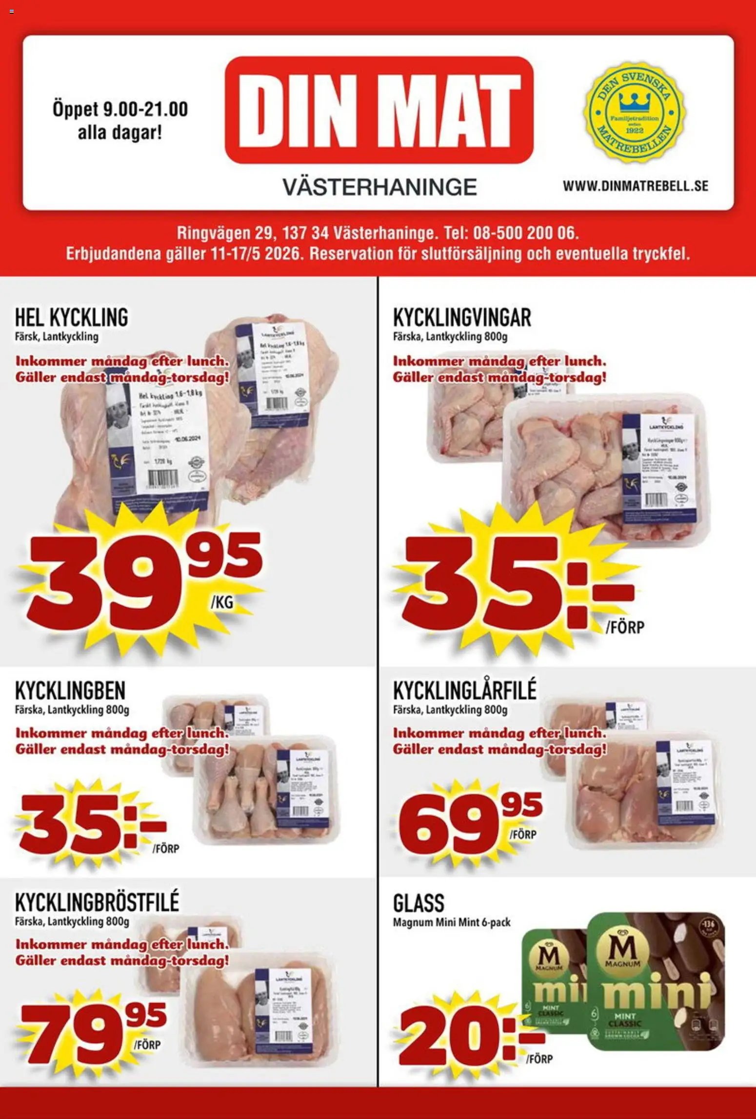 Din Mat erbjudanden