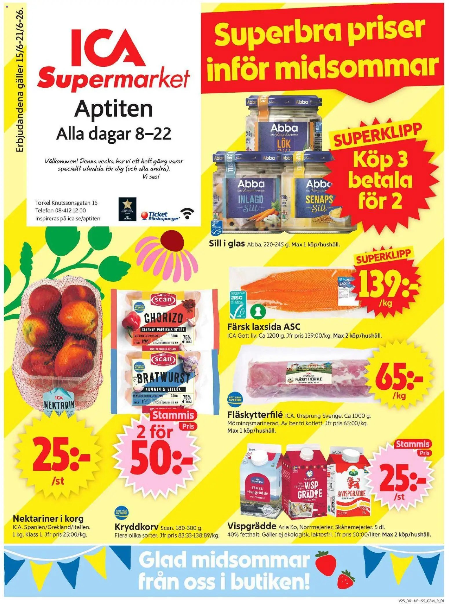ICA Supermarket erbjudanden