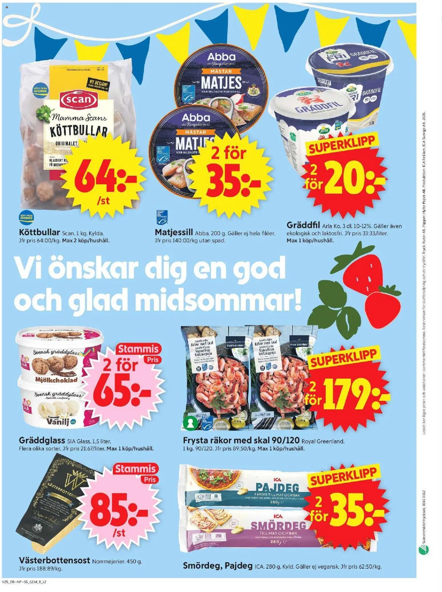 ICA Supermarket erbjudanden
