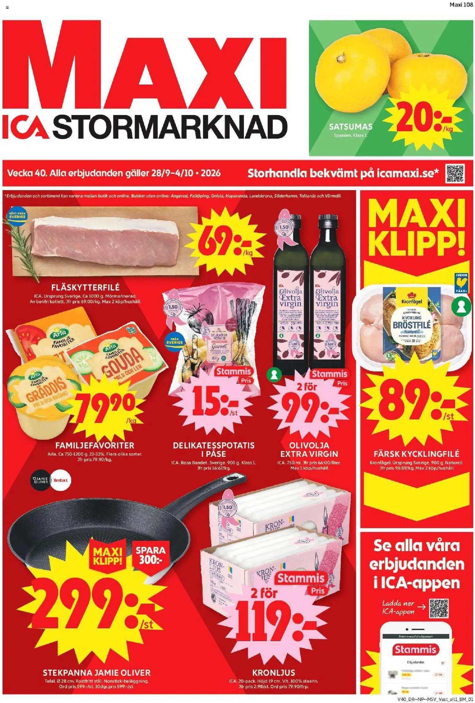 ICA Maxi erbjudanden