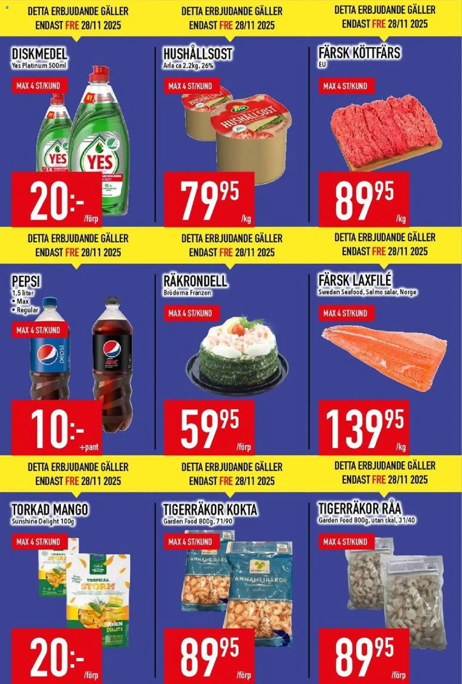 Matdax - erbjudanden