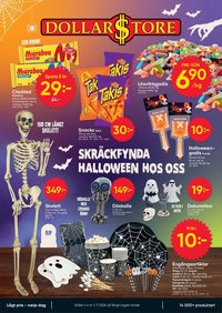 Dollar Store Halloweenblad