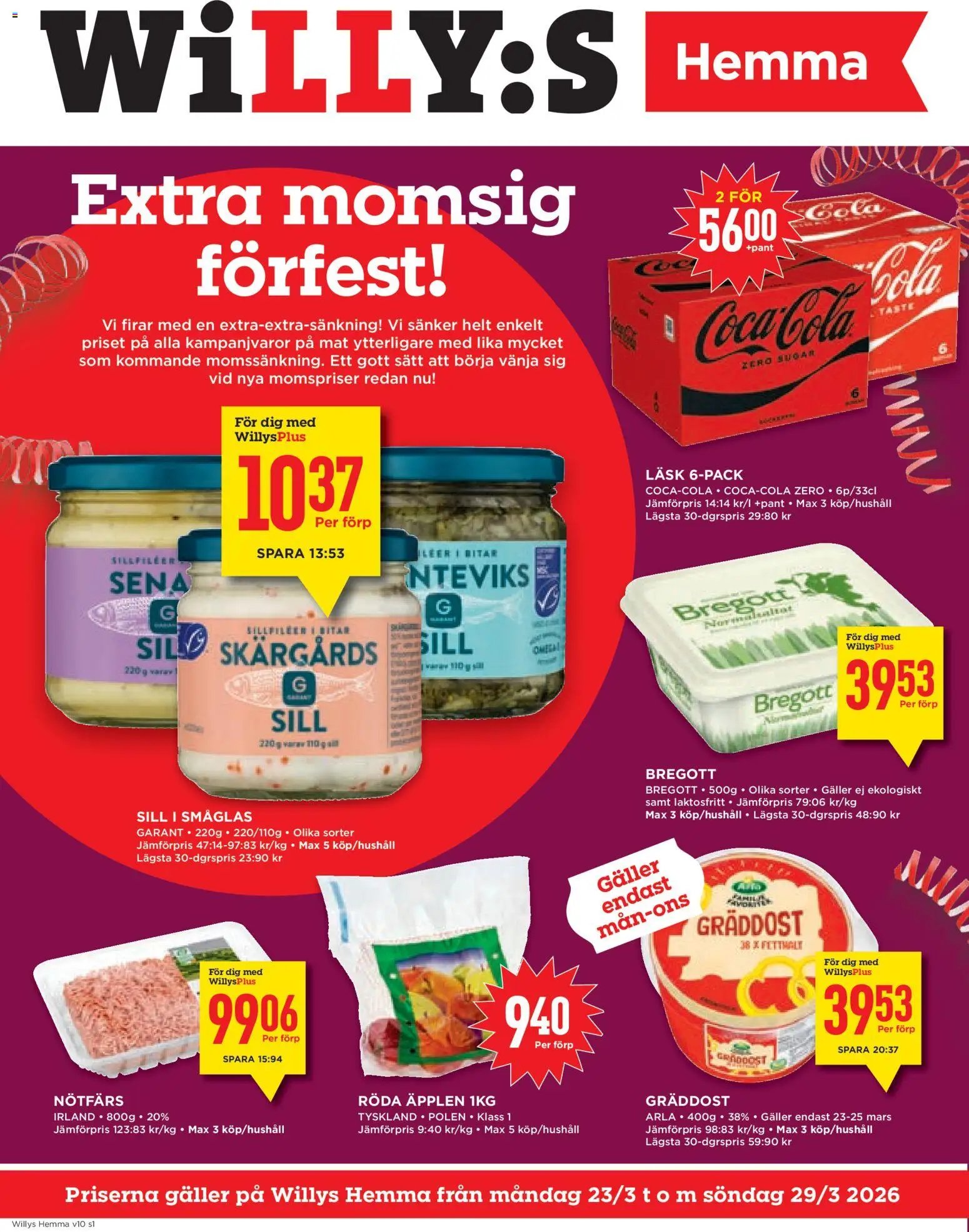 Willys erbjudanden Hemma