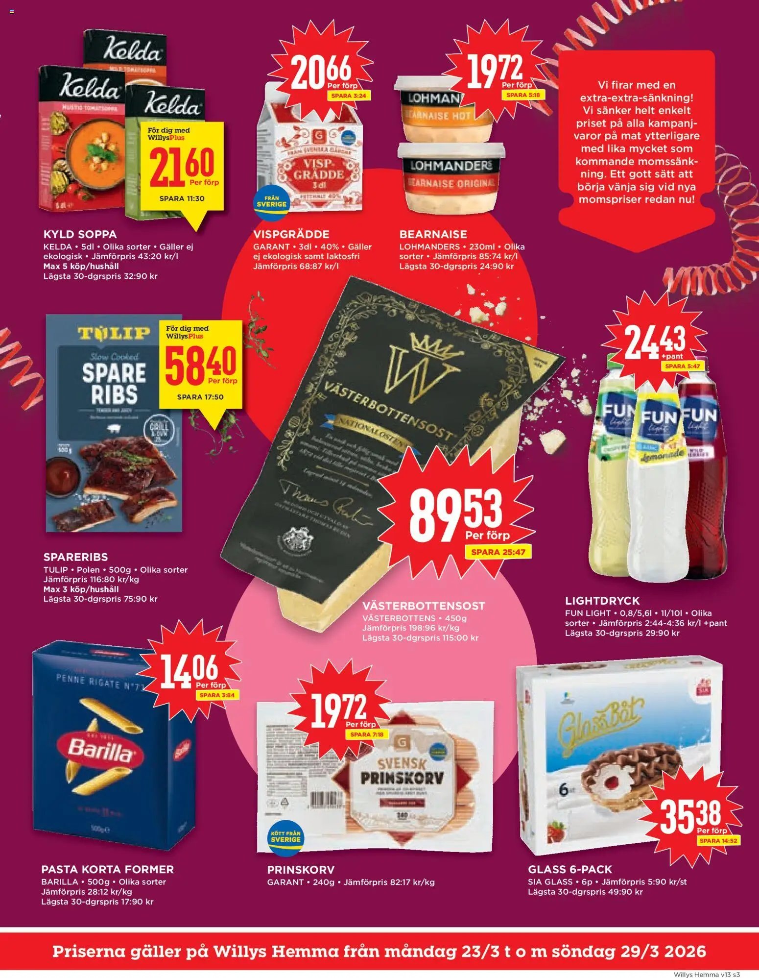 Willys erbjudanden Hemma