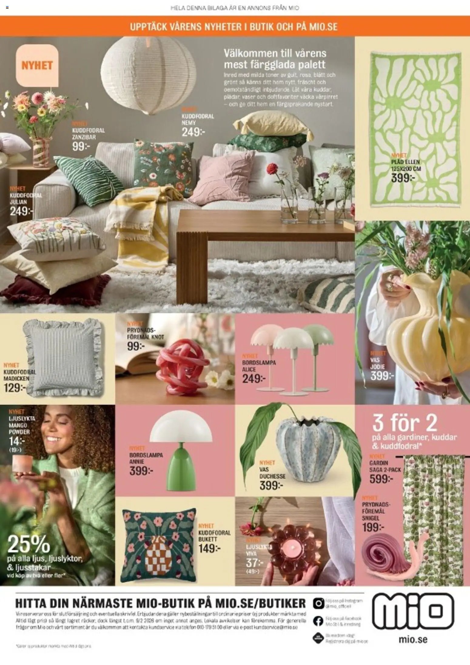 Mio - erbjudanden