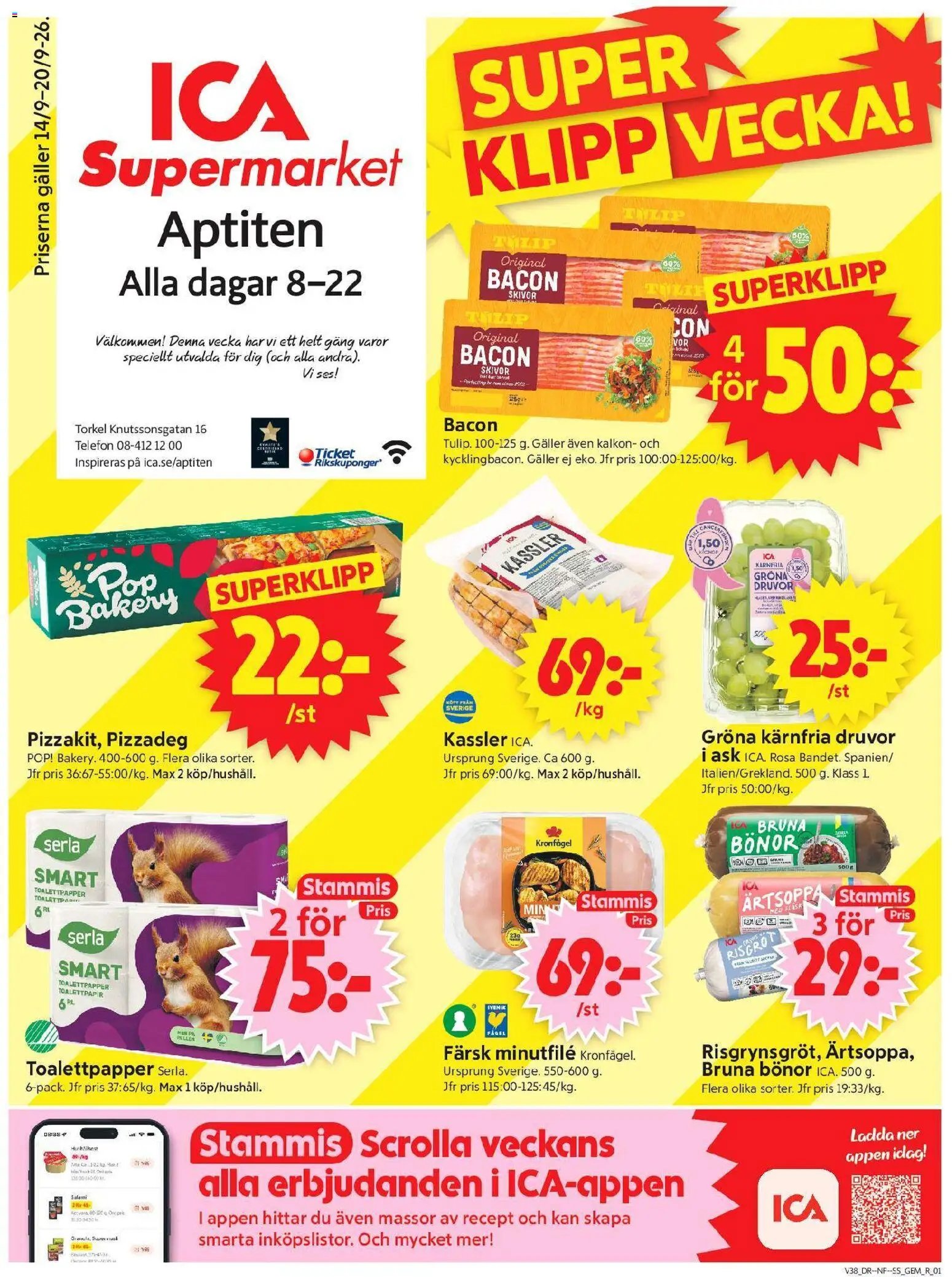 ICA Supermarket erbjudanden