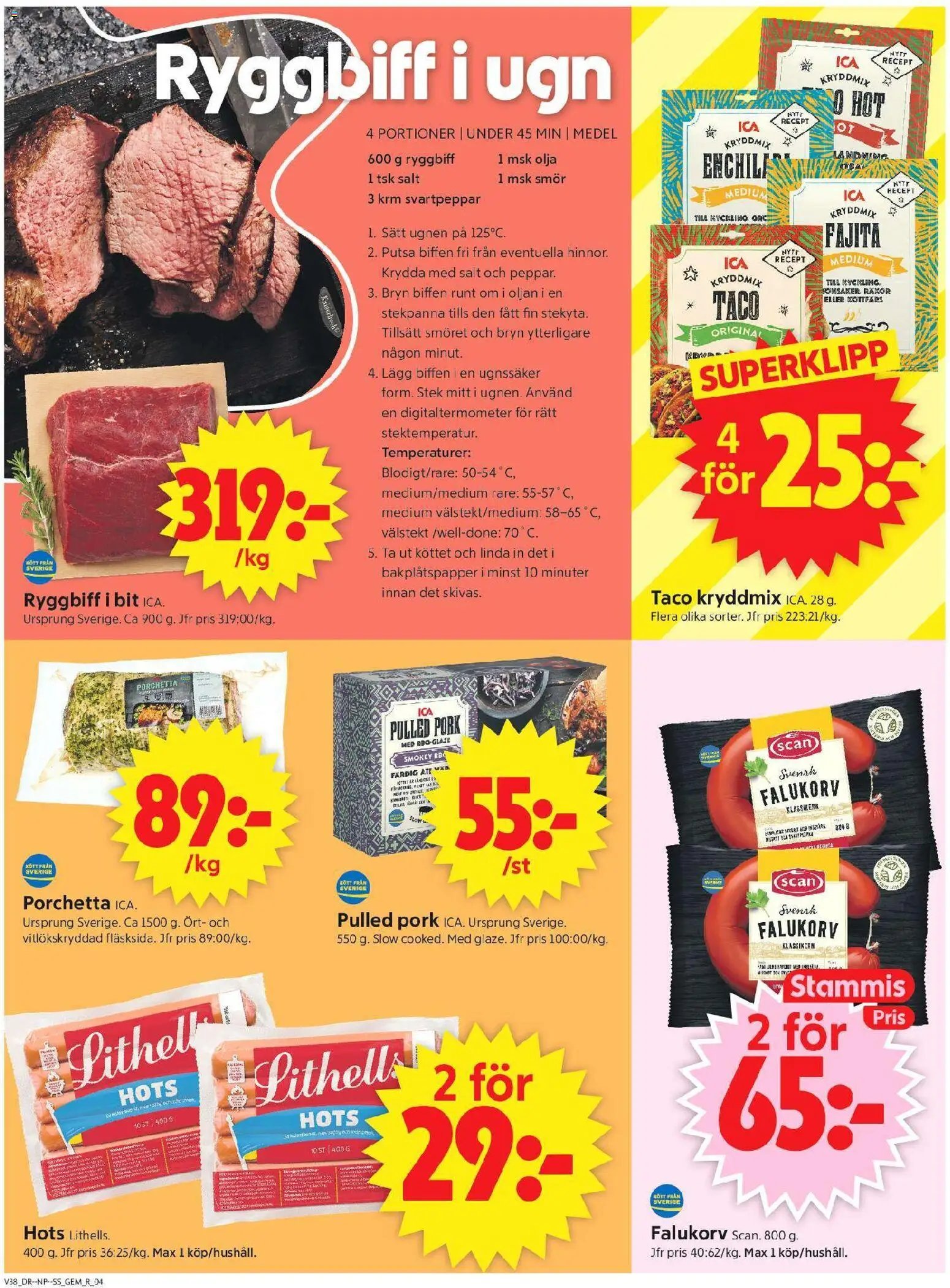 ICA Supermarket erbjudanden