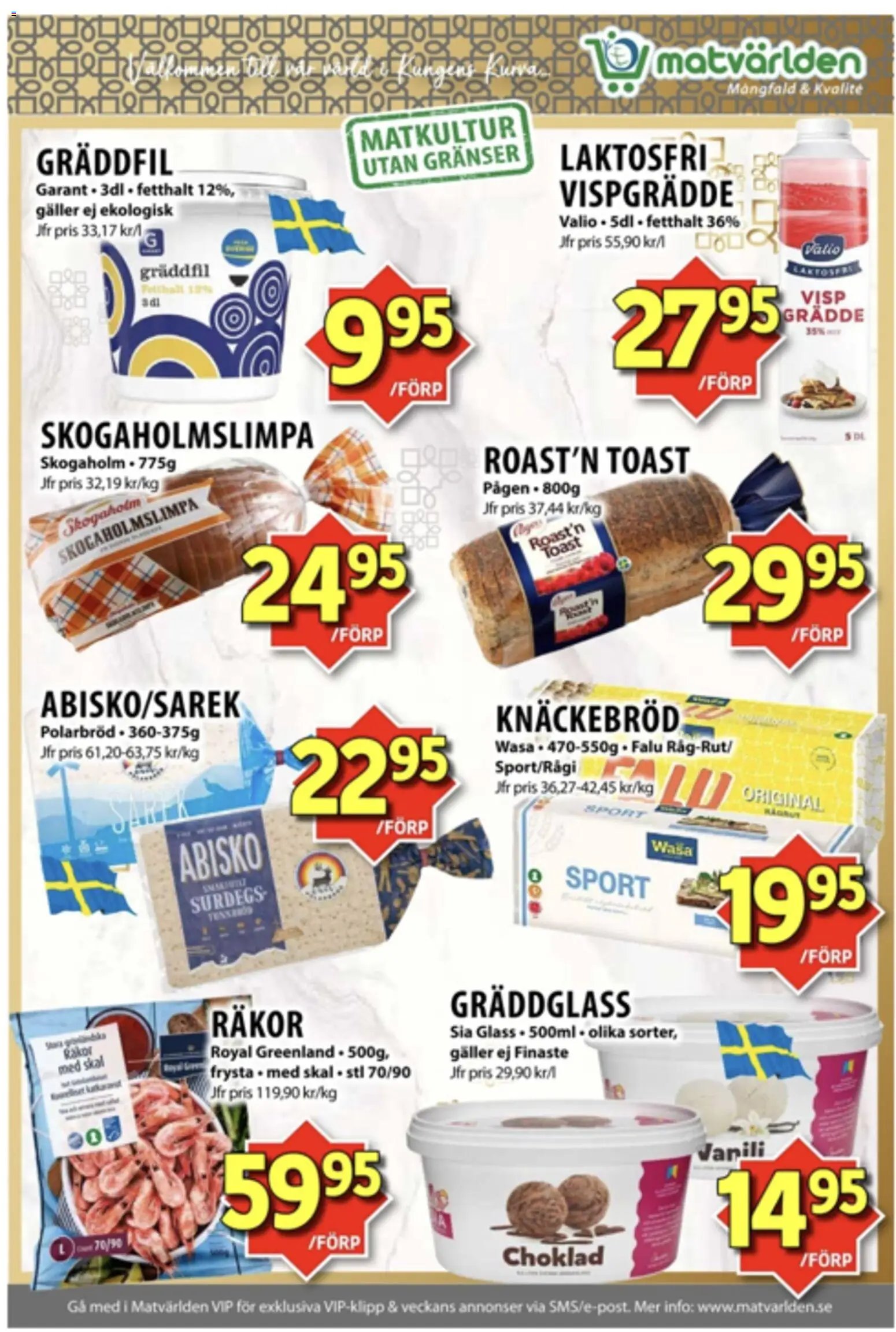 Matvärlden erbjudanden